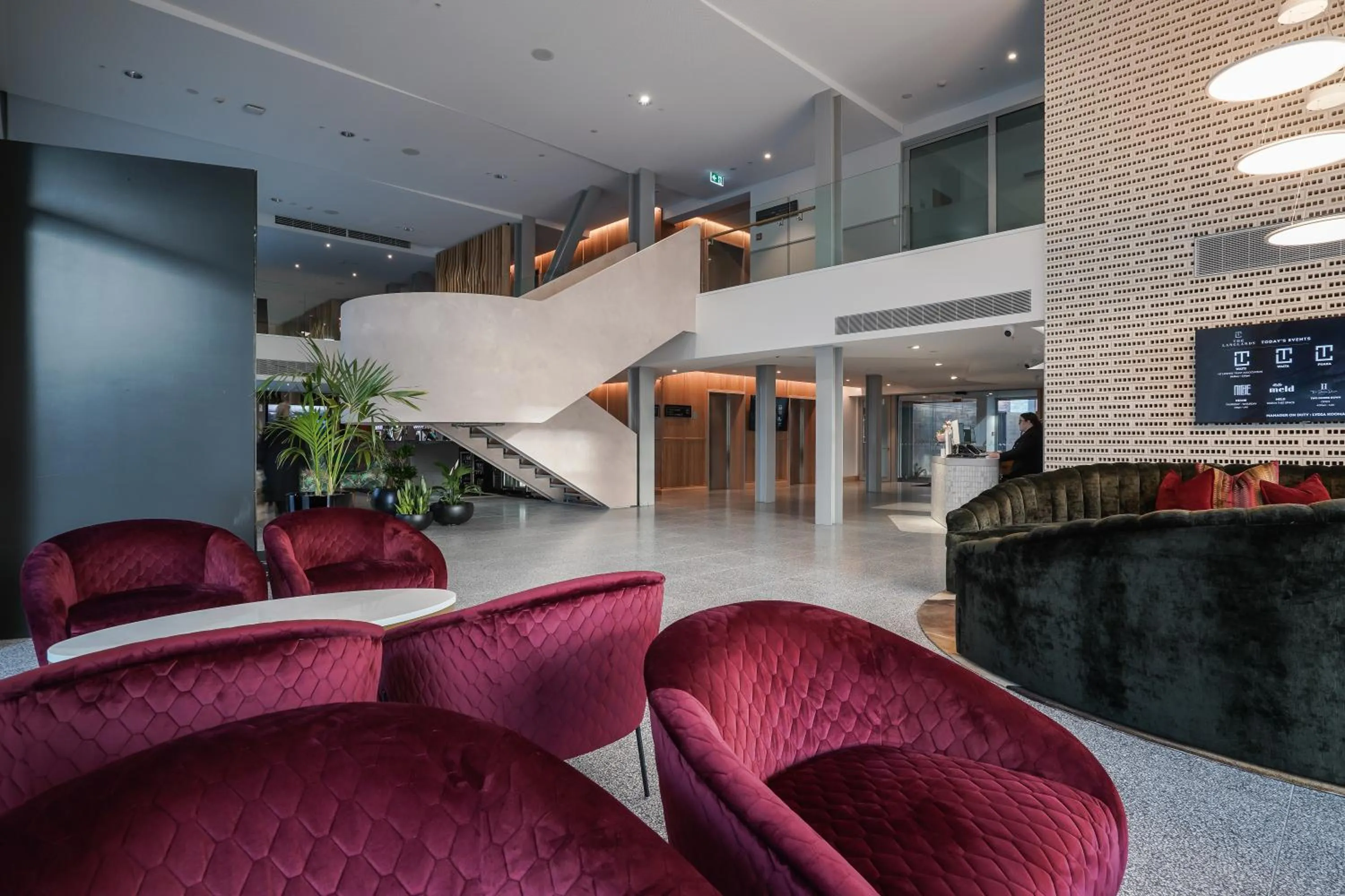 Lobby or reception in The Langlands Hotel