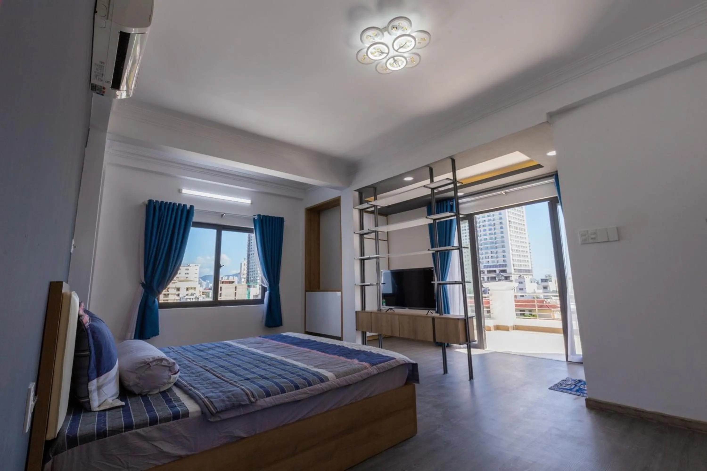 Bed in Khách sạn Thái Bình