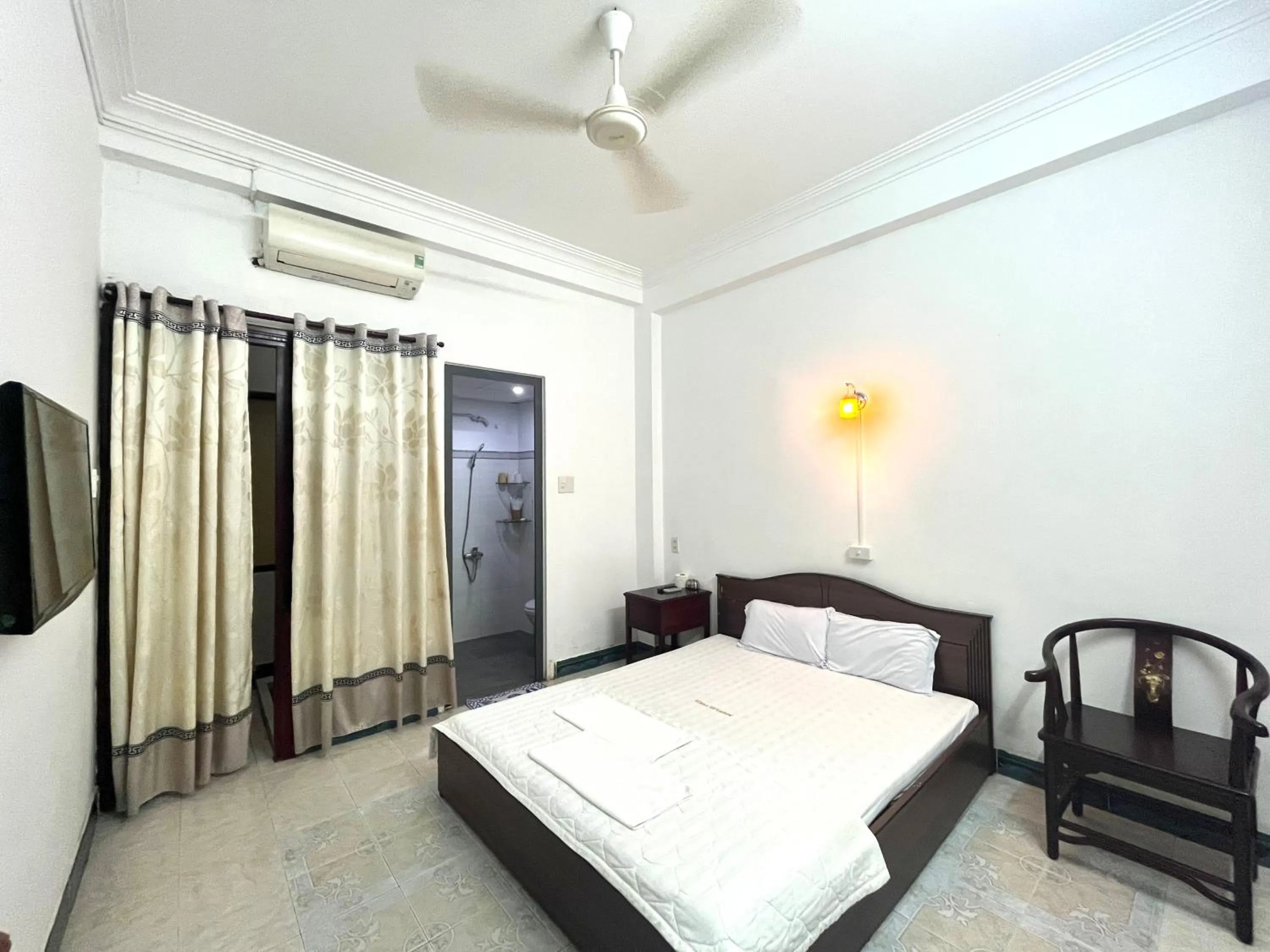 Bed in Khách sạn Thái Bình