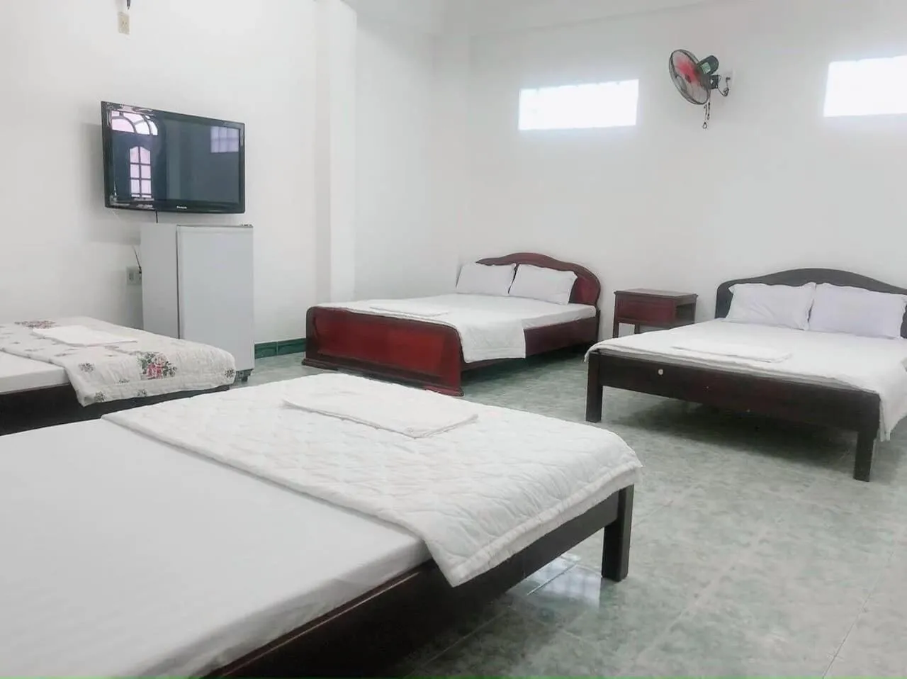 Bed in Khách sạn Thái Bình