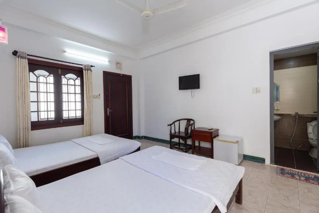 Bed in Khách sạn Thái Bình