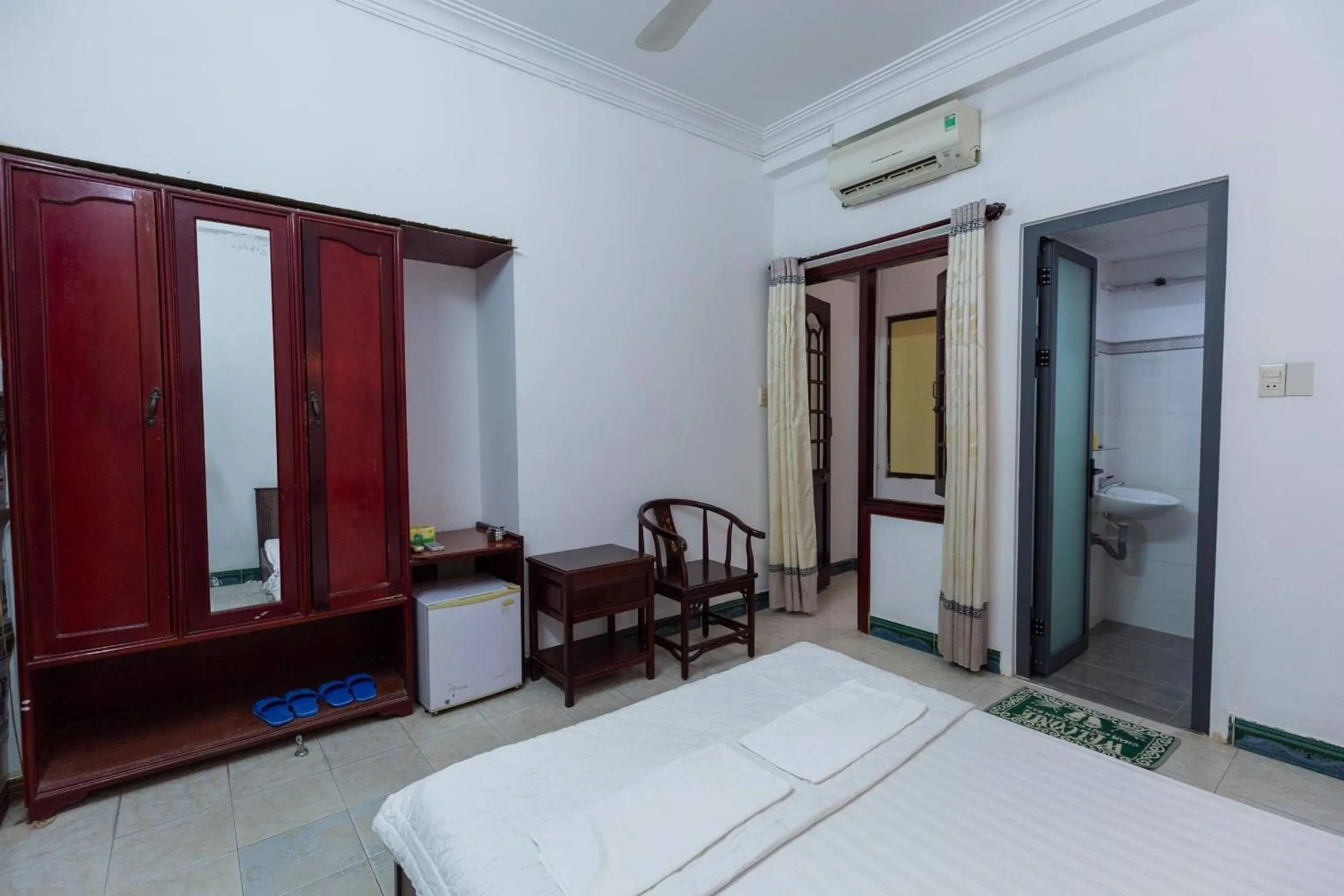 Bed in Khách sạn Thái Bình