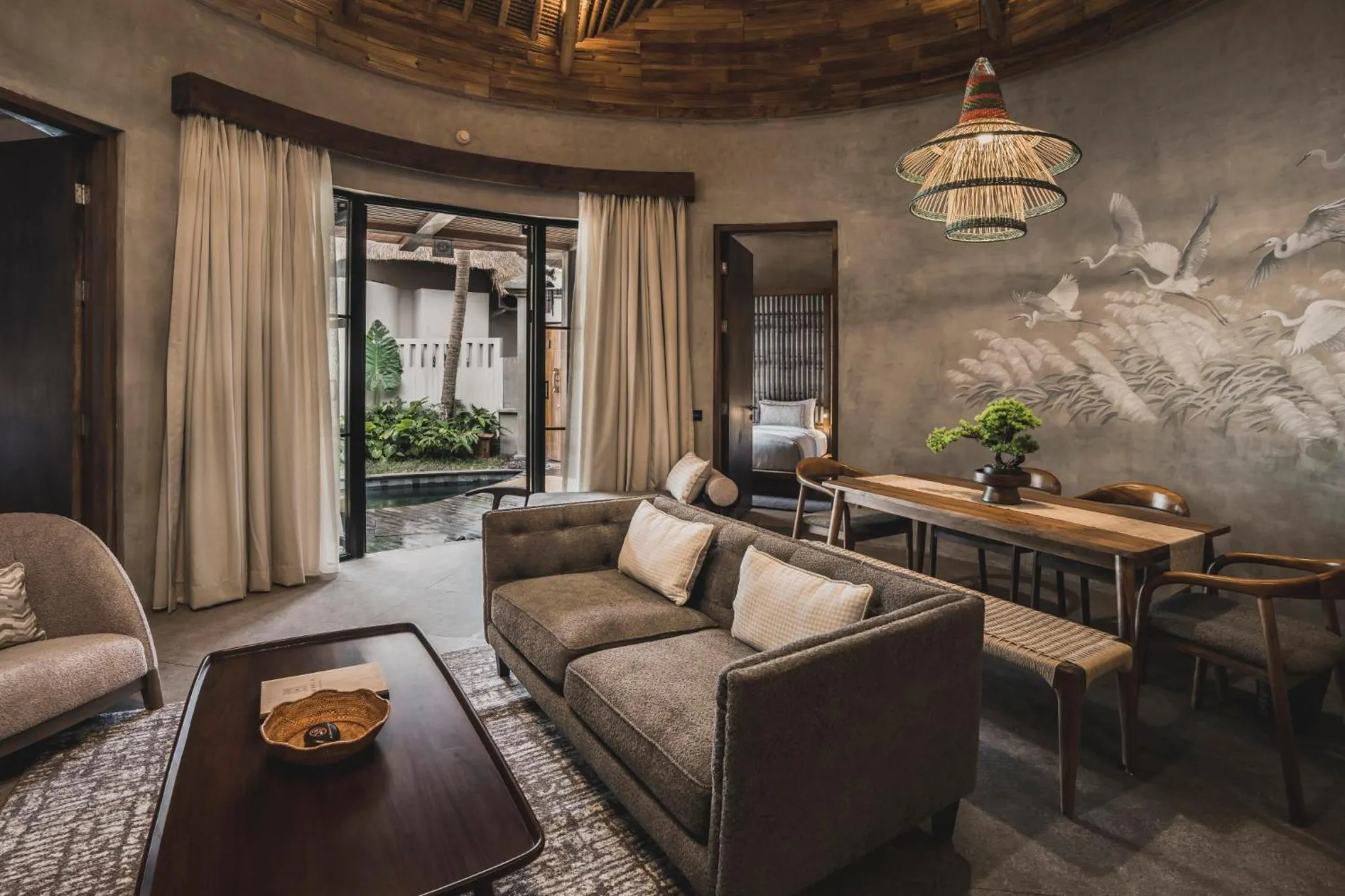 Living room in Amarea Resort & Spa Ubud by Ini Vie Hospitality