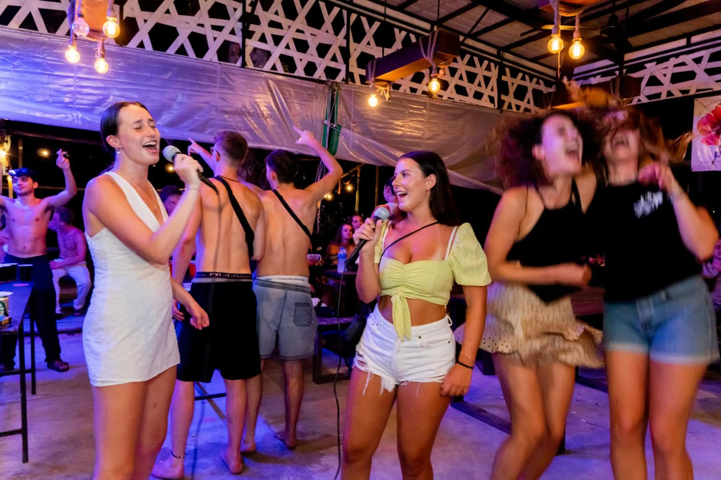 People in Slumber Party Koh Tao