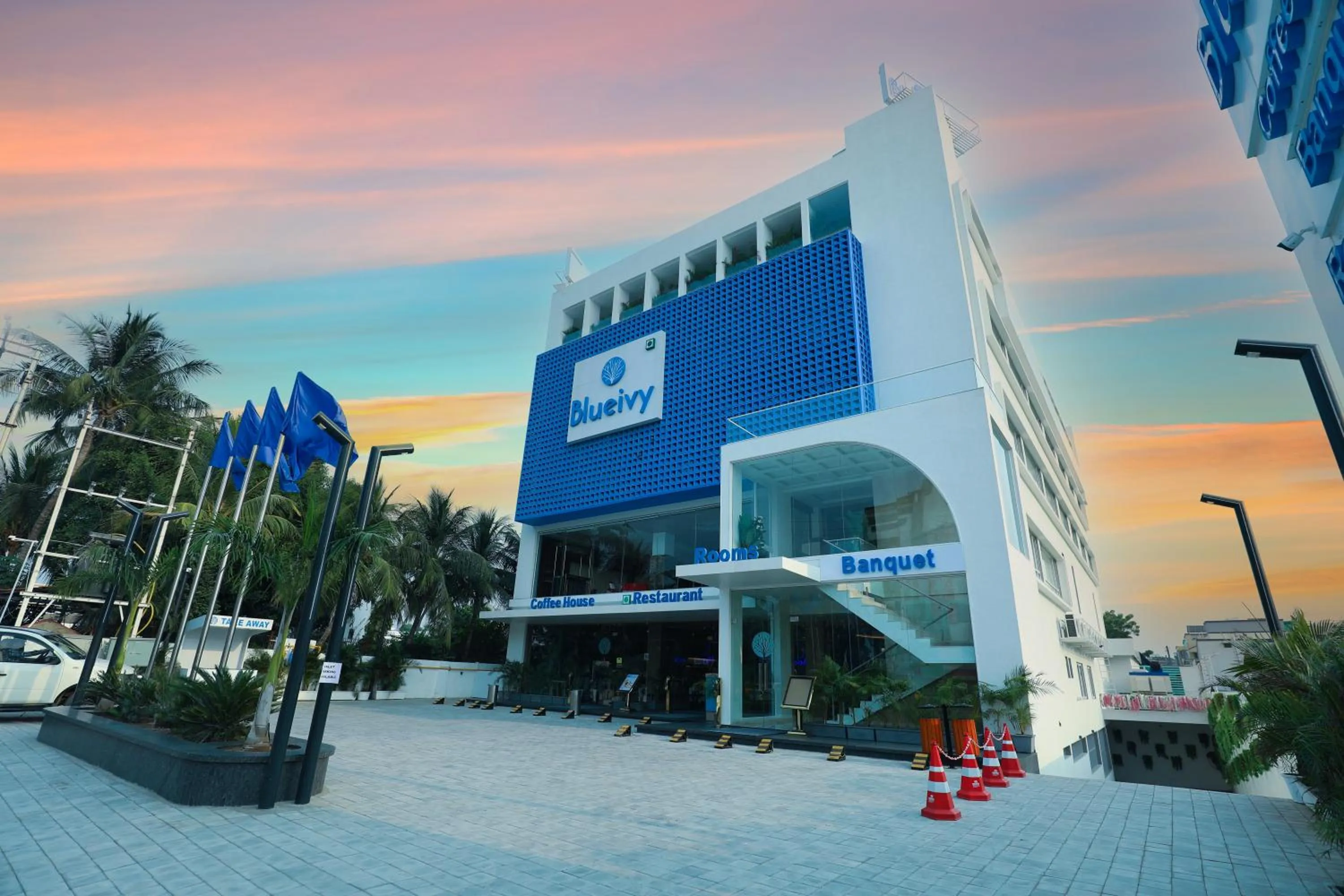 Property building in Hotel Blueivy Anand