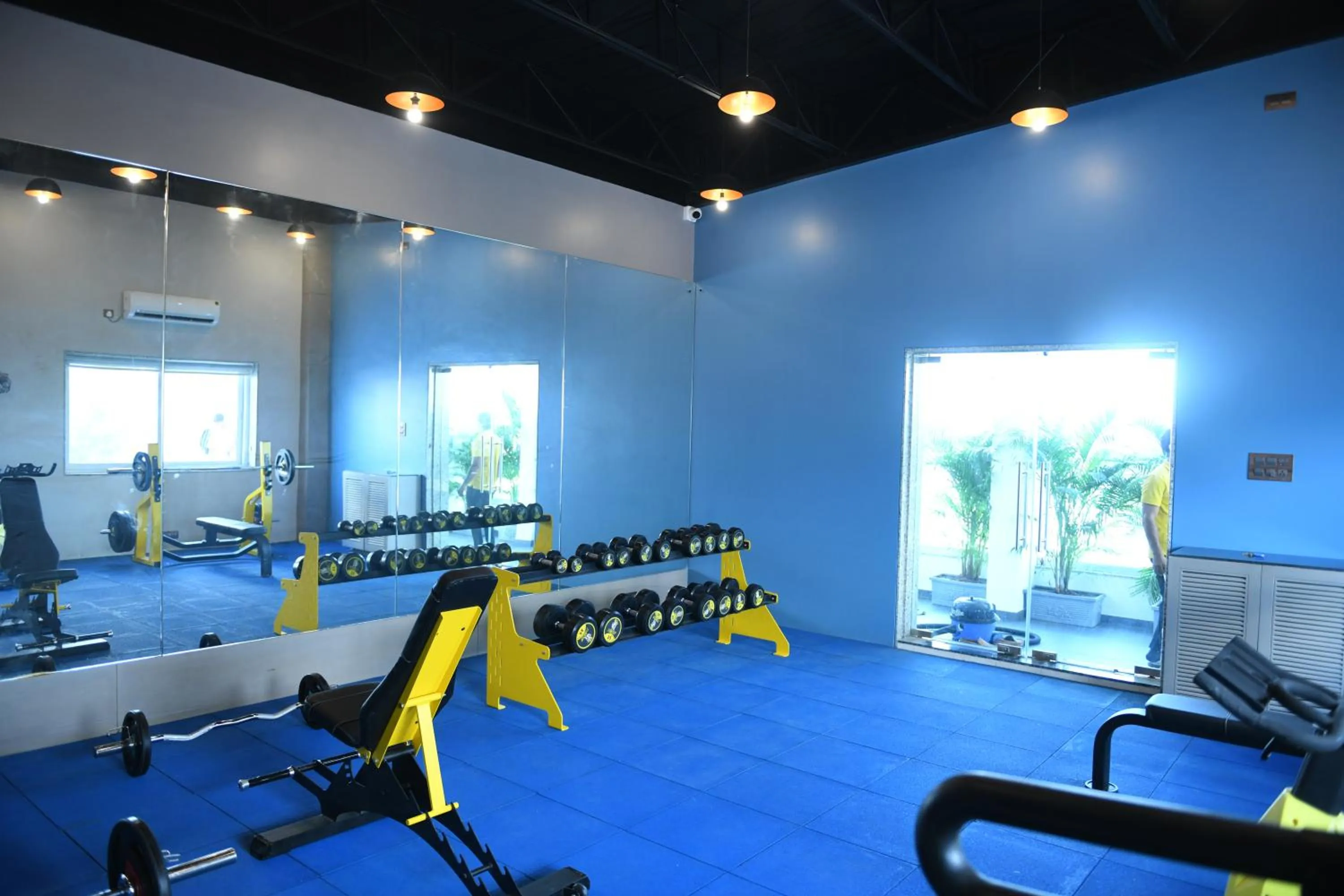 Fitness centre/facilities in Hotel Blueivy Anand