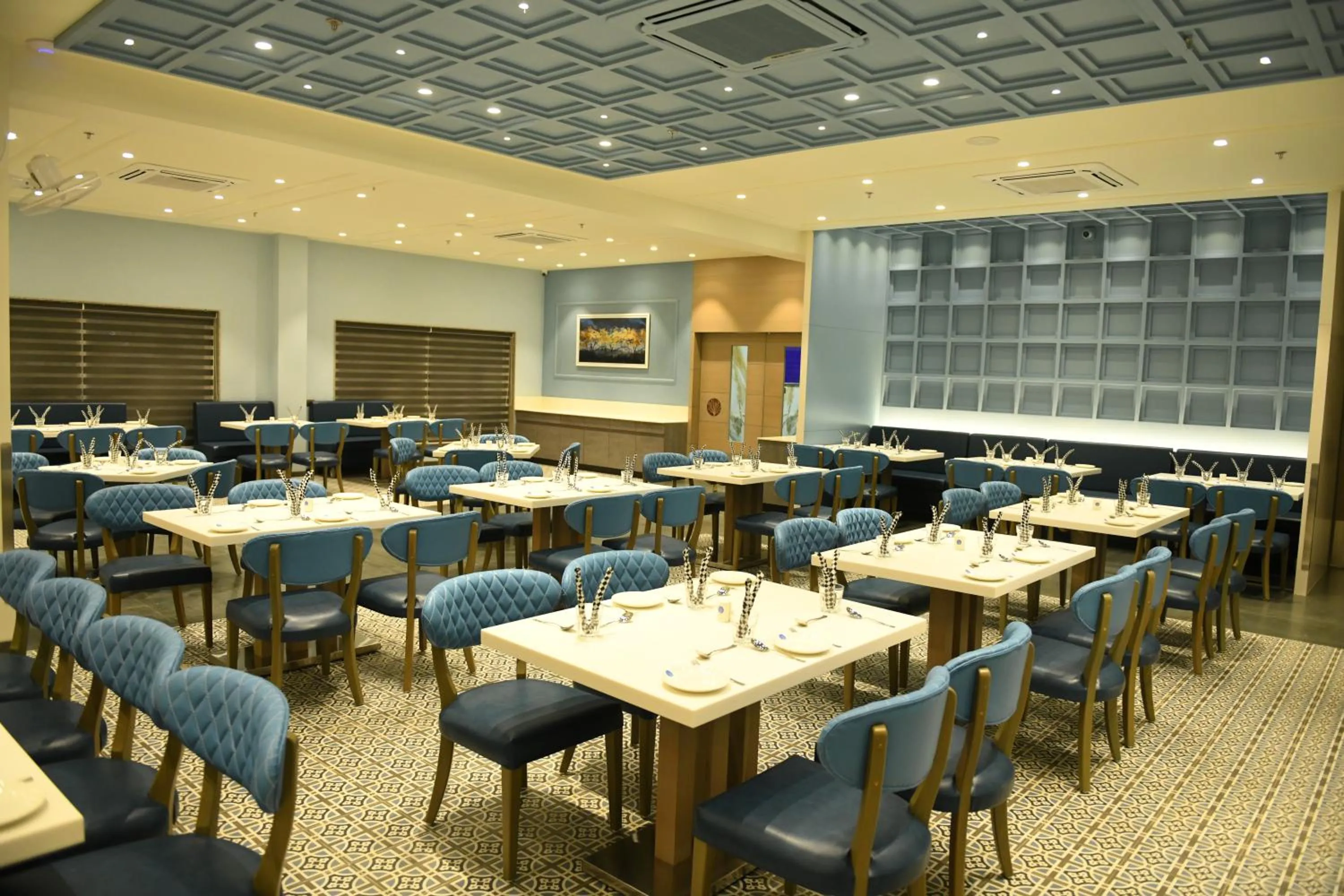 Restaurant/places to eat in Hotel Blueivy Anand