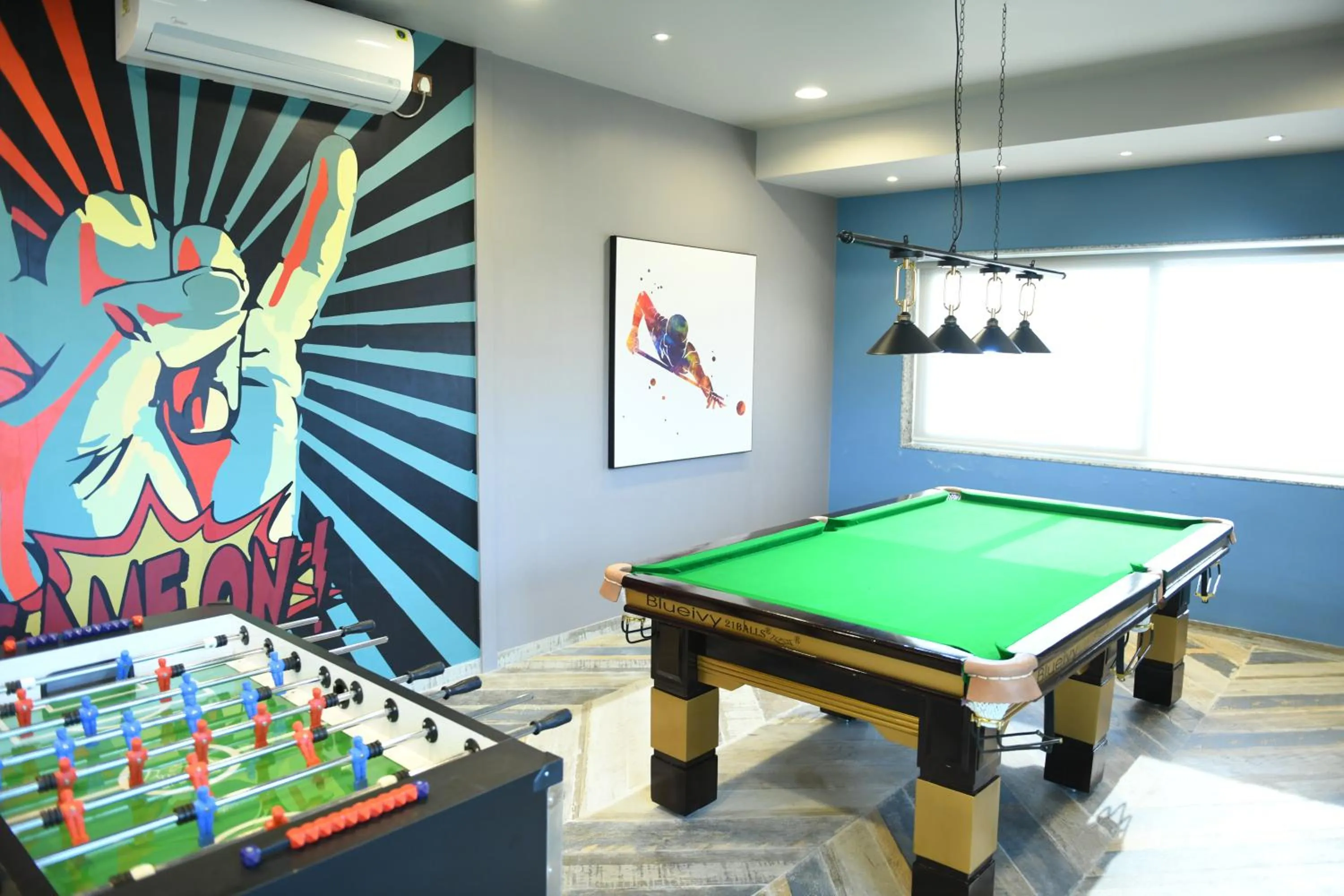 Game Room in Hotel Blueivy Anand