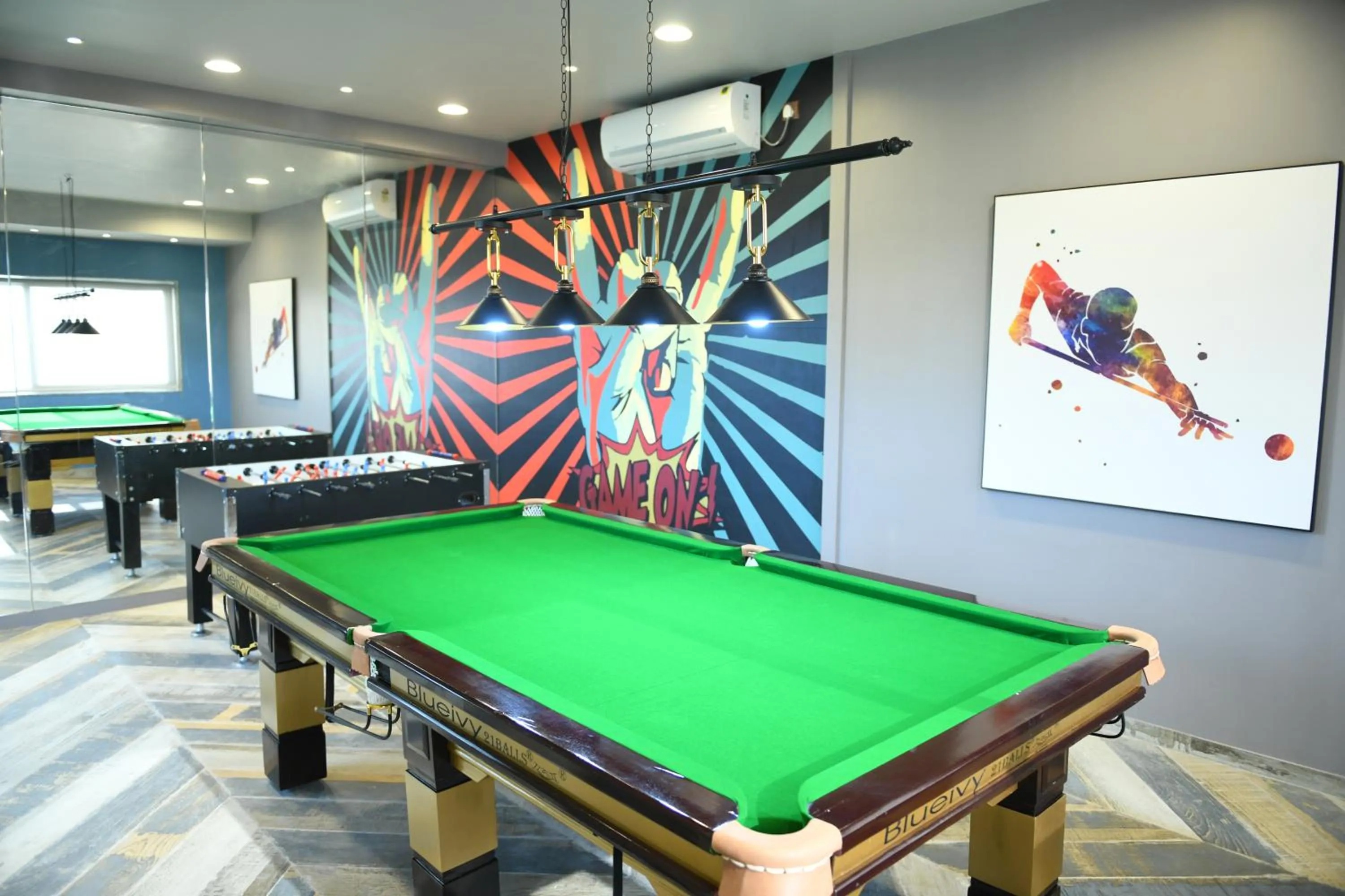 Game Room in Hotel Blueivy Anand