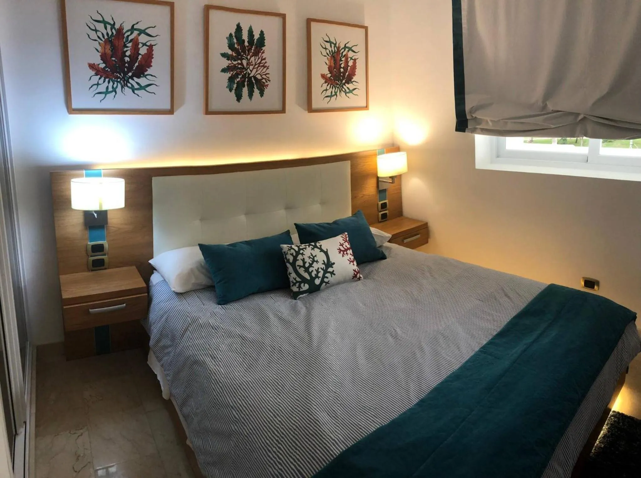 Bed in Apartamento 120 Jardin Privado Cana Rock