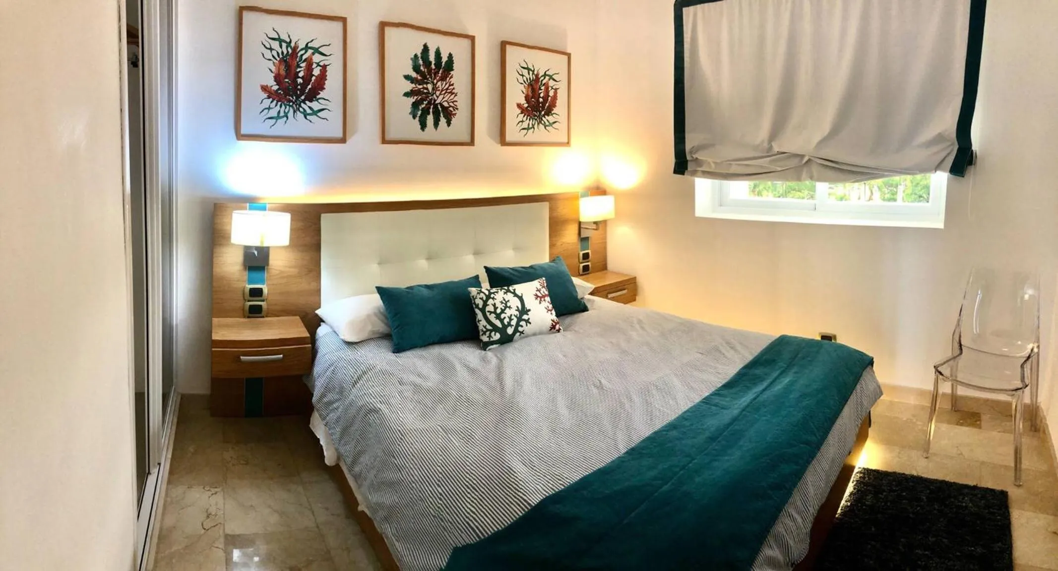 Bed in Apartamento 120 Jardin Privado Cana Rock