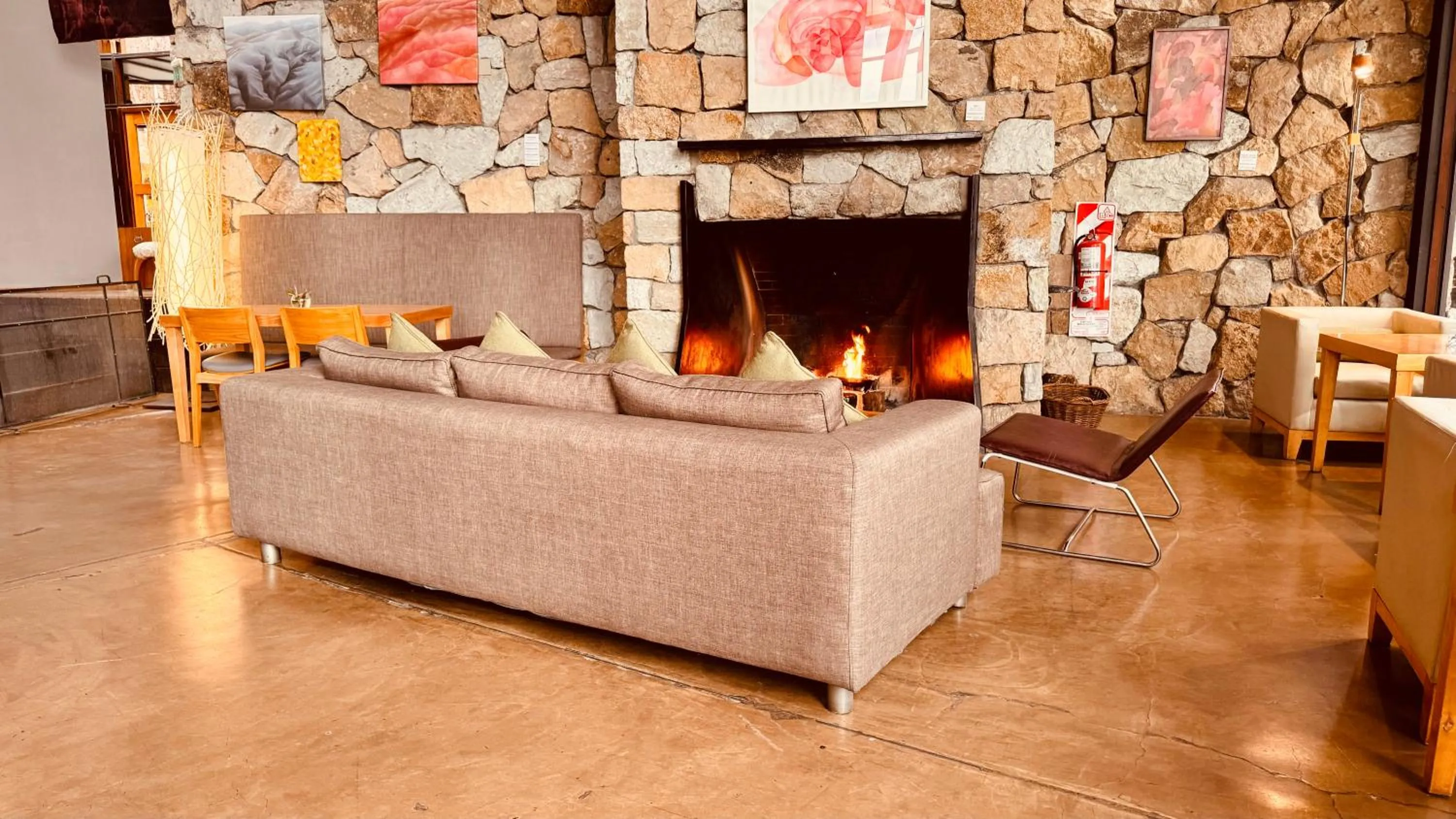 Living room in Design Suites Bariloche