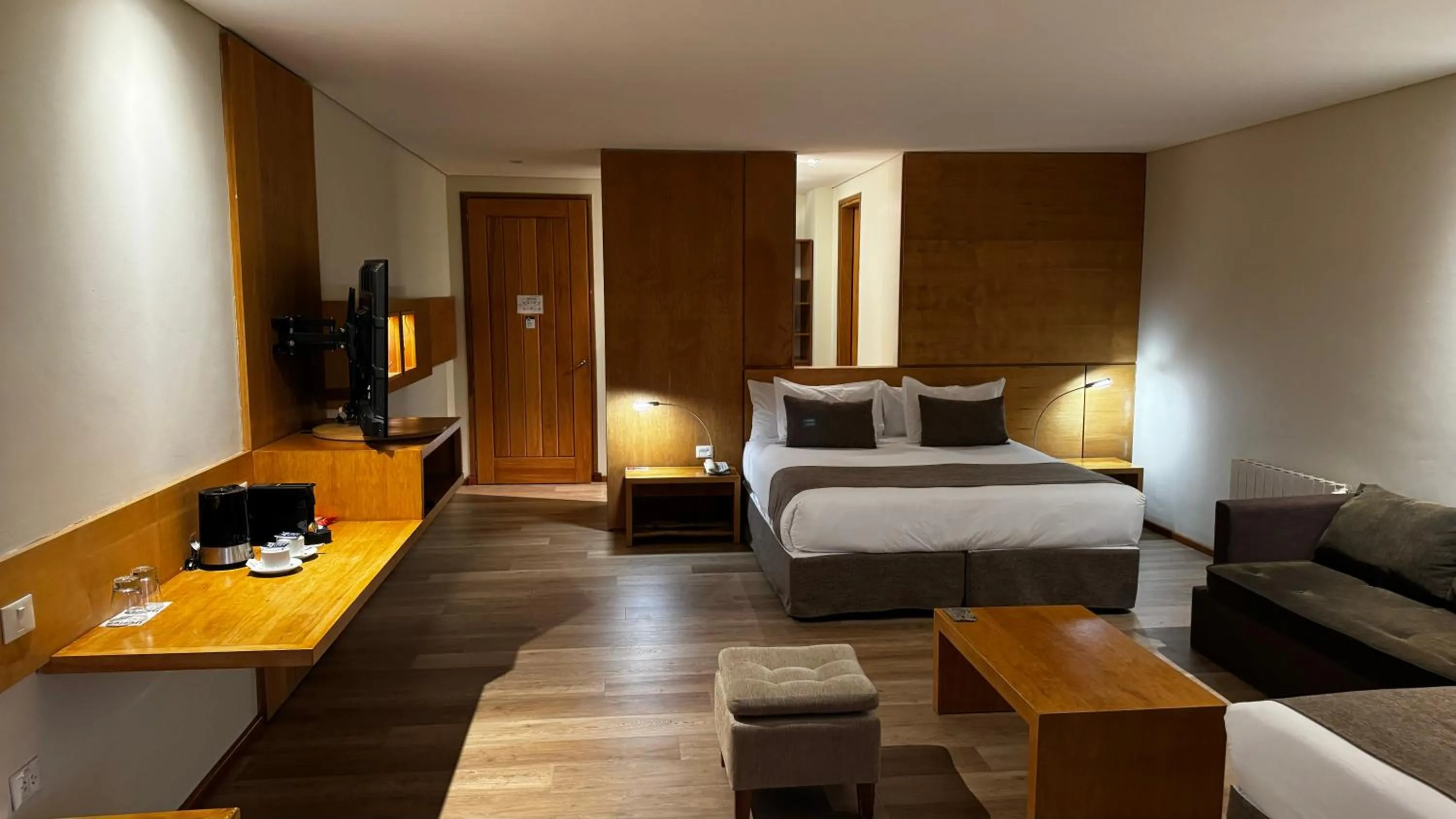 Bed in Design Suites Bariloche