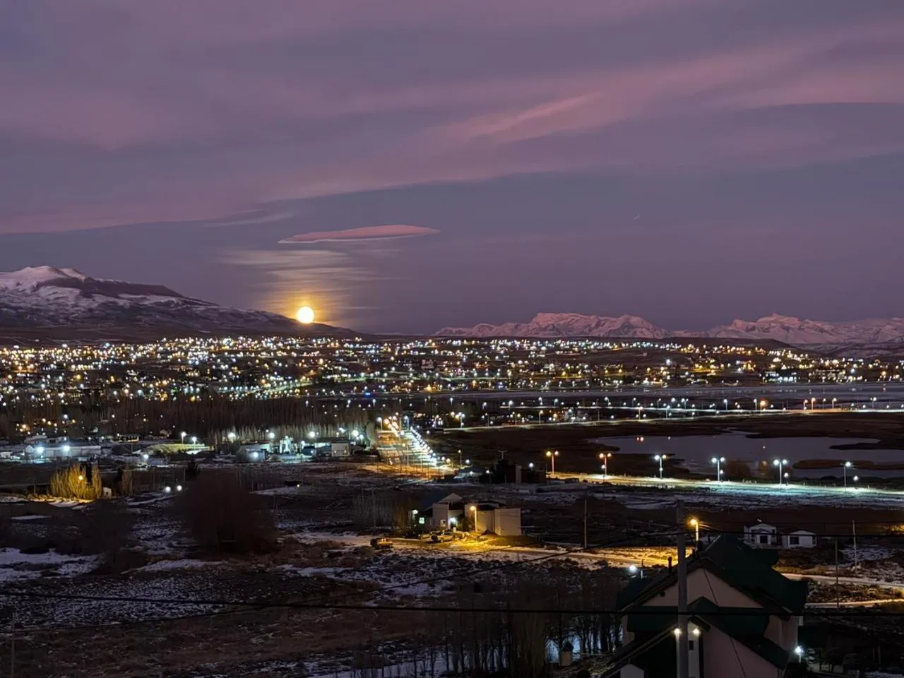Sunset in Meulen Hosteria y Apart