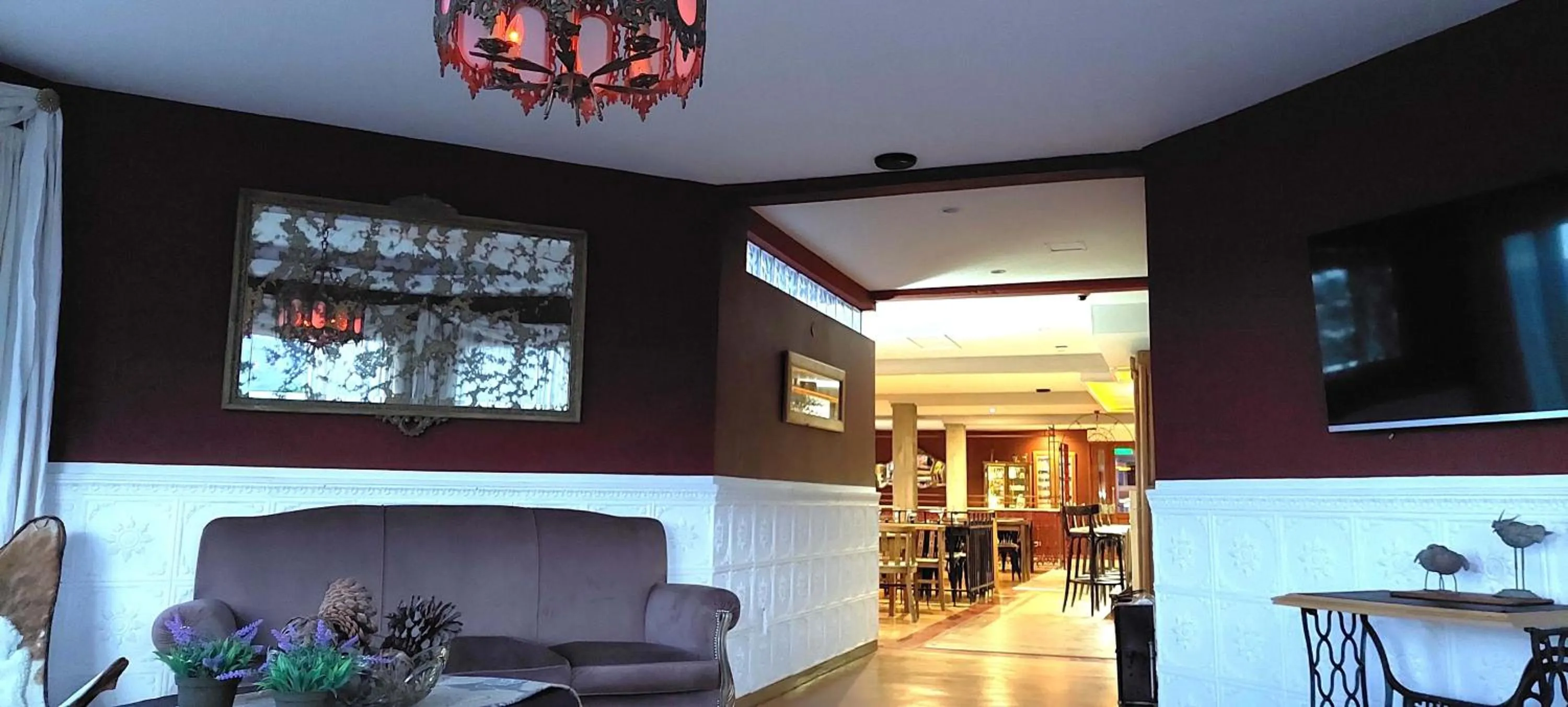 Living room in Meulen Hosteria y Apart