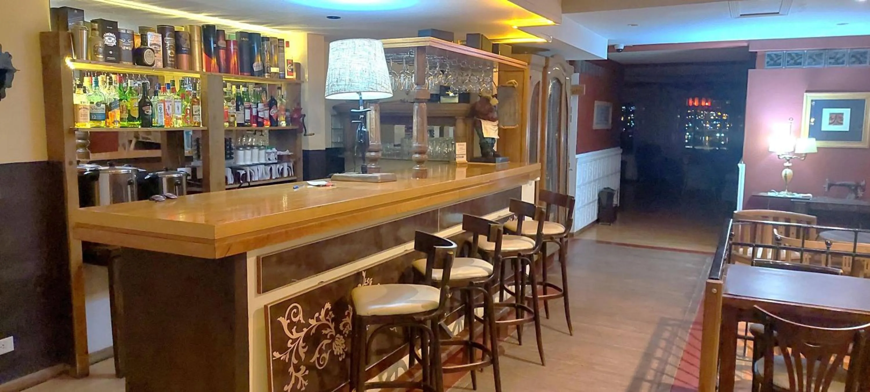 Lounge or bar in Meulen Hosteria y Apart