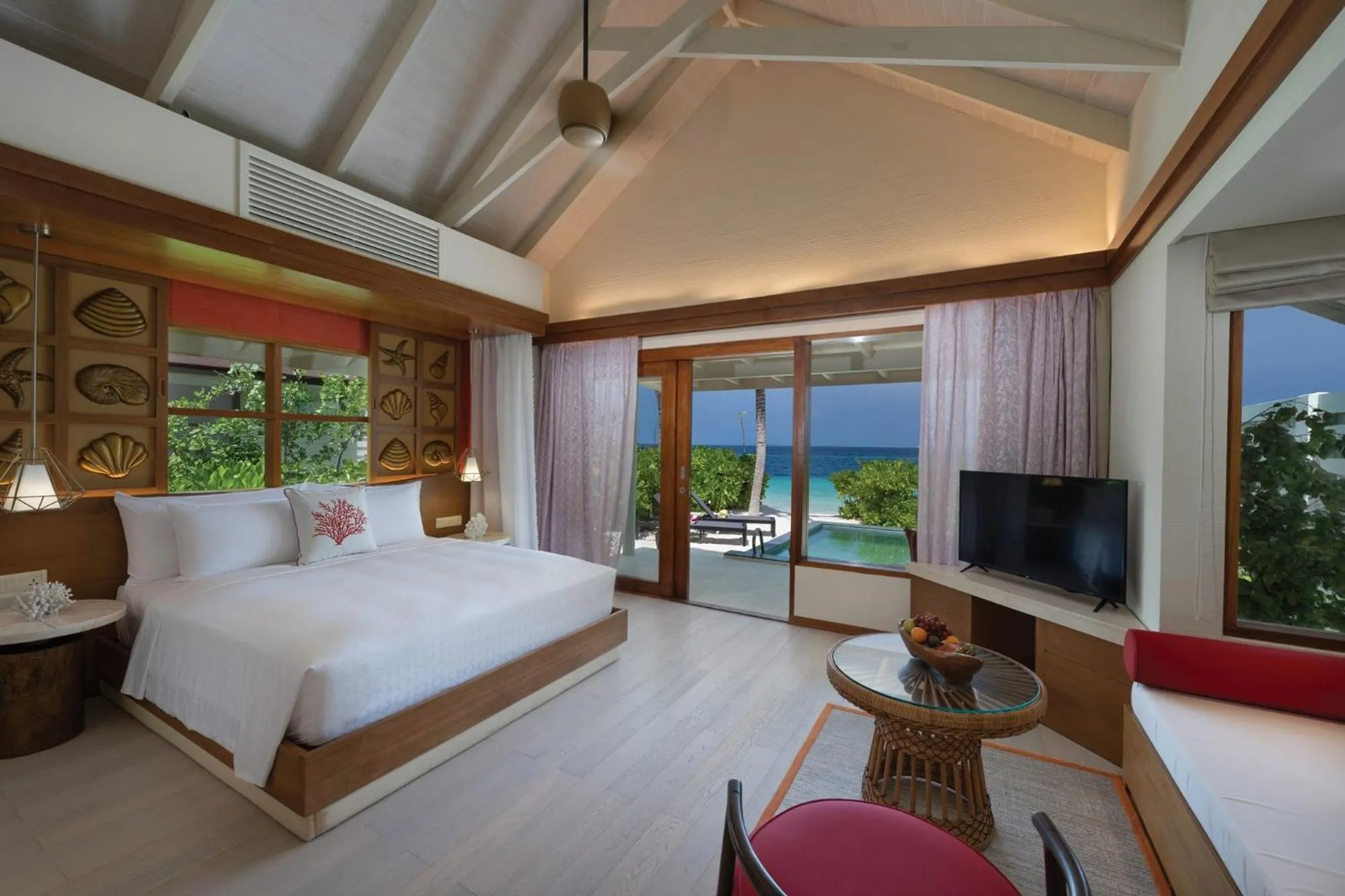 Bedroom, Bed in OBLU SELECT Lobigili - Premium All-Inclusive with Free Transfers