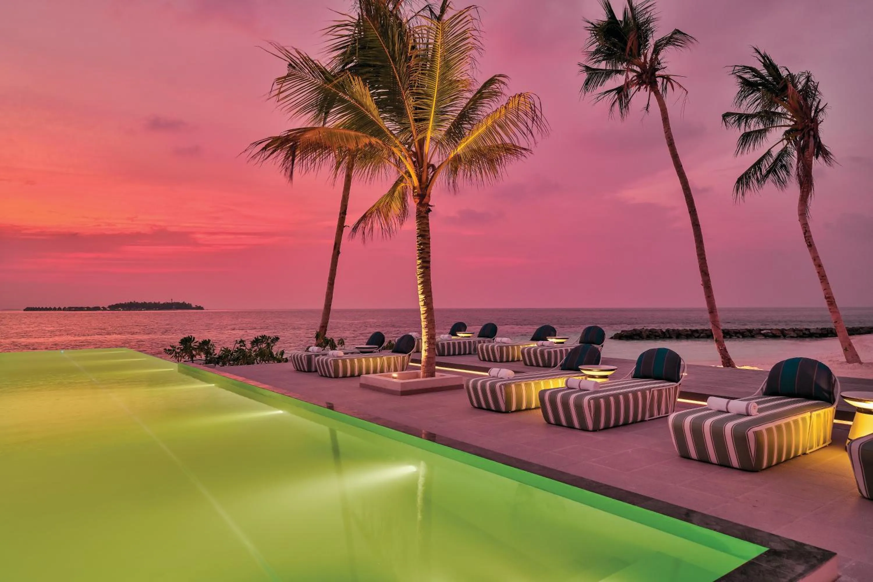 Swimming pool in OBLU SELECT Lobigili - Premium All-Inclusive with Free Transfers