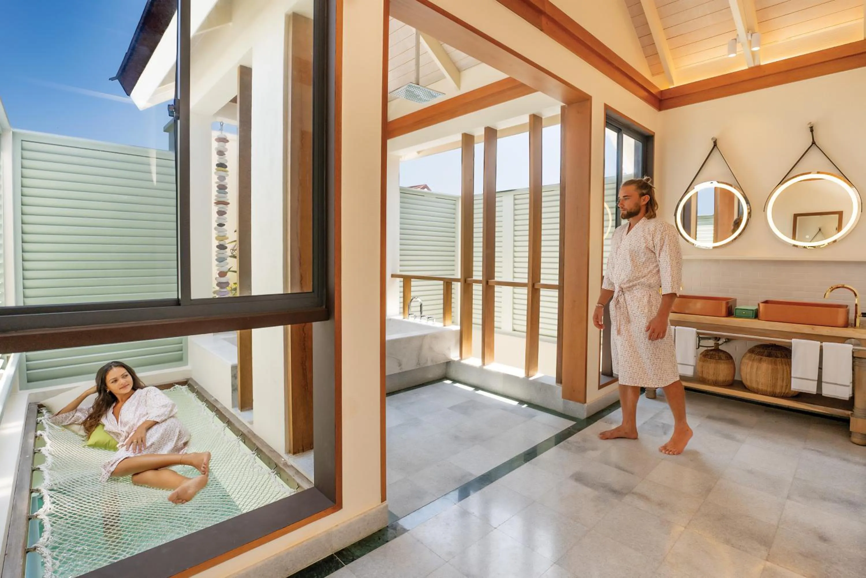 Bathroom in OBLU SELECT Lobigili - Premium All-Inclusive with Free Transfers