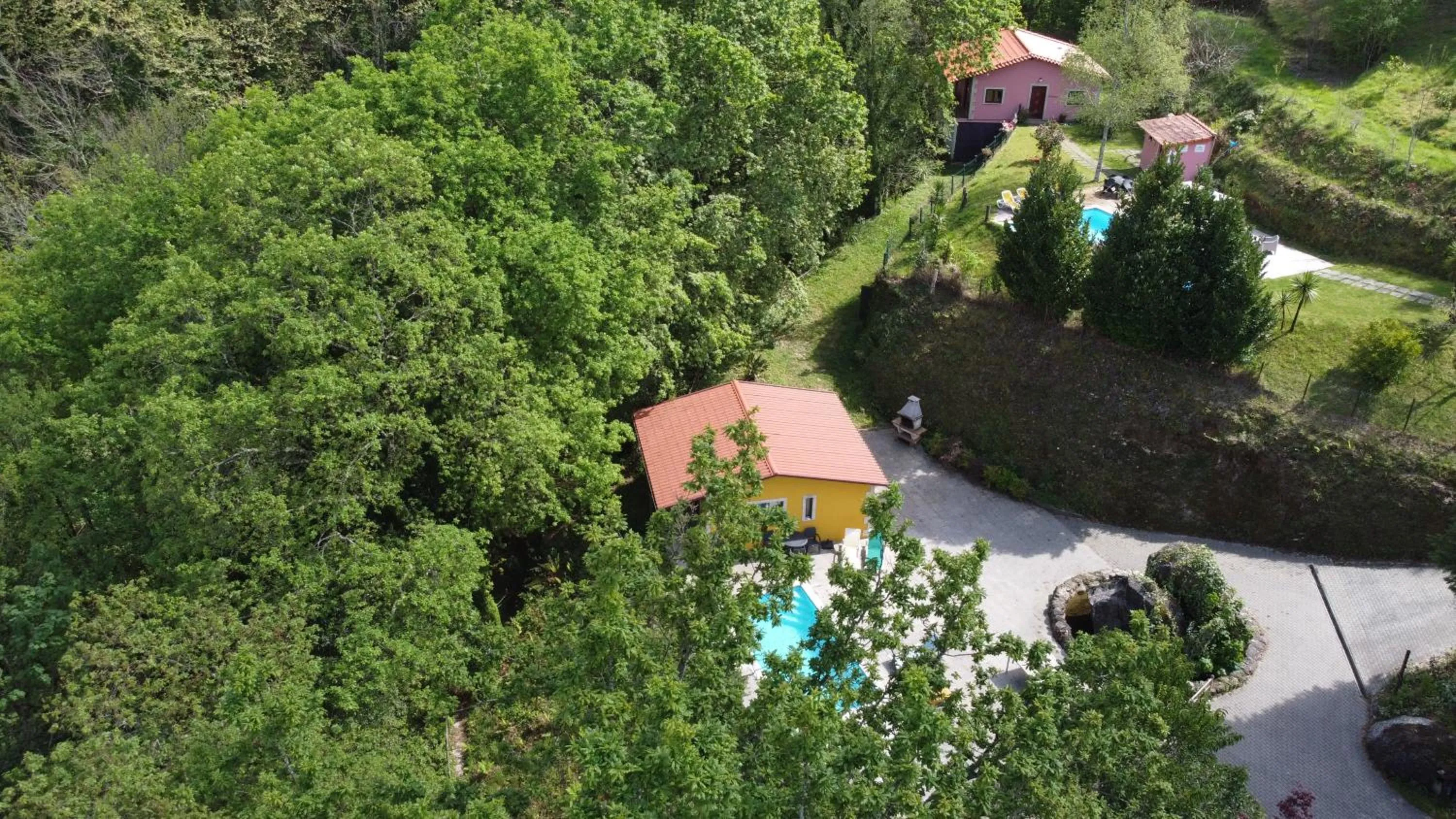 Bird's eye view in Casas das Guimbras