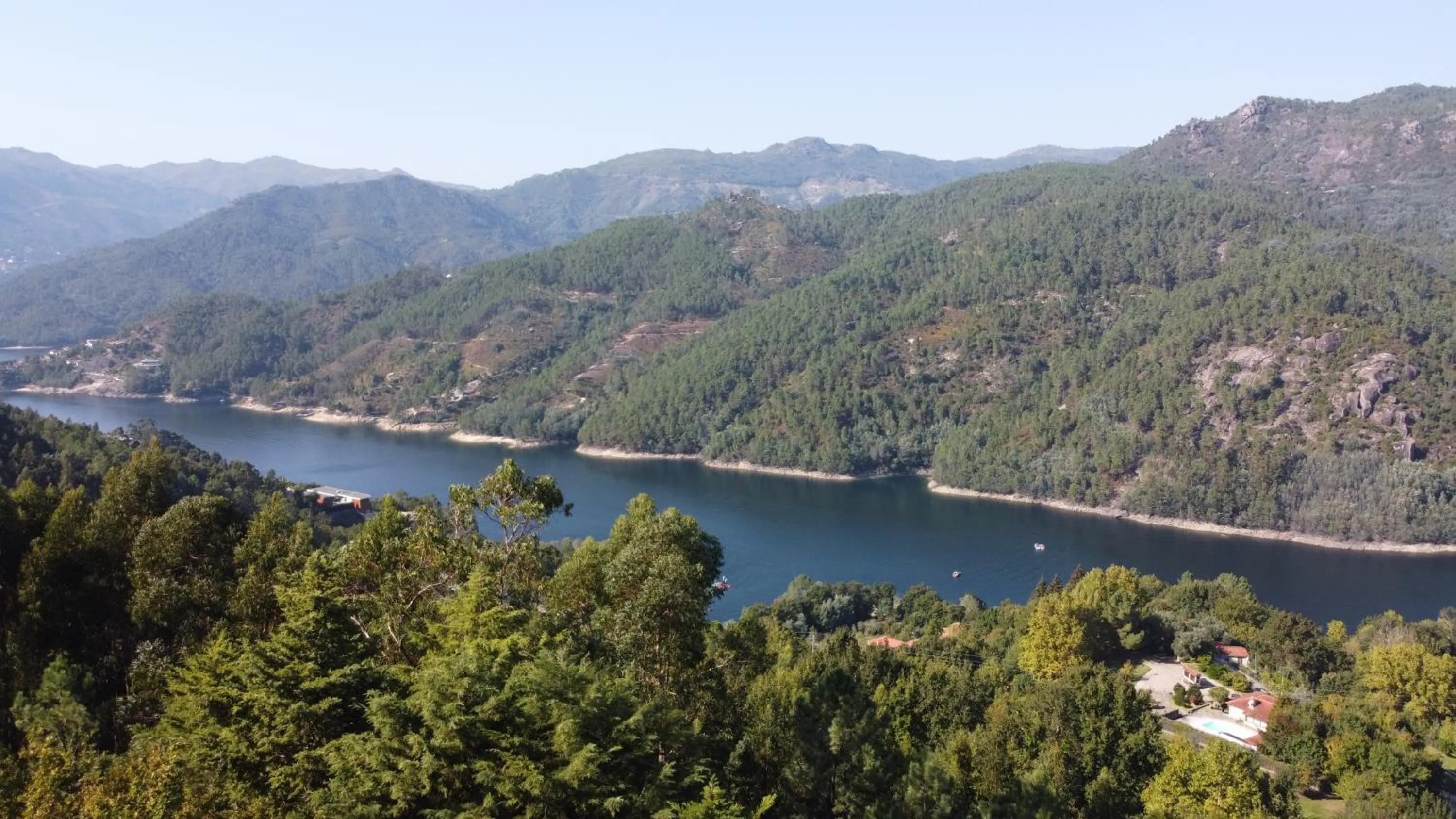 Natural landscape in Casas das Guimbras