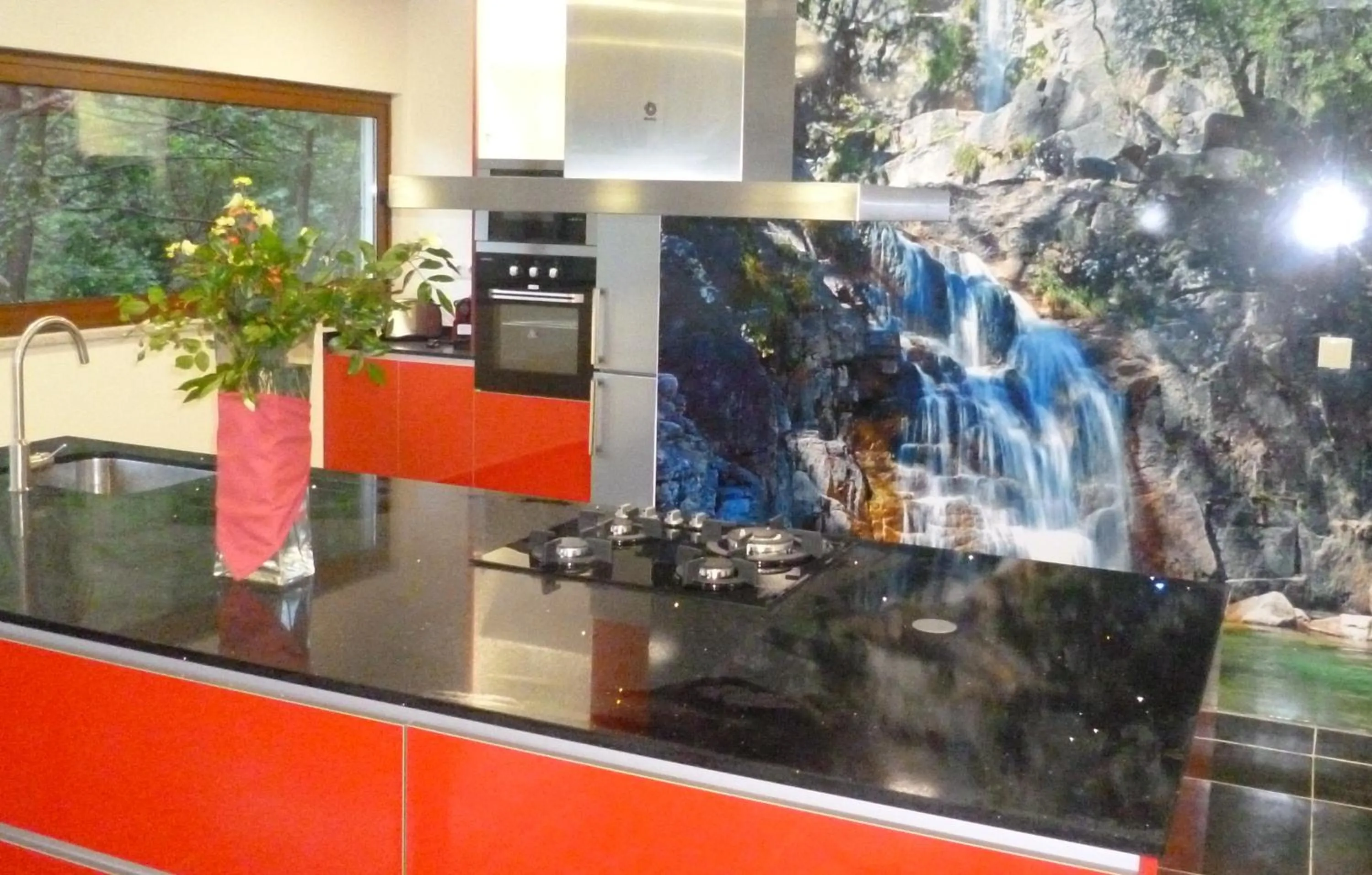 Communal kitchen in Casas das Guimbras