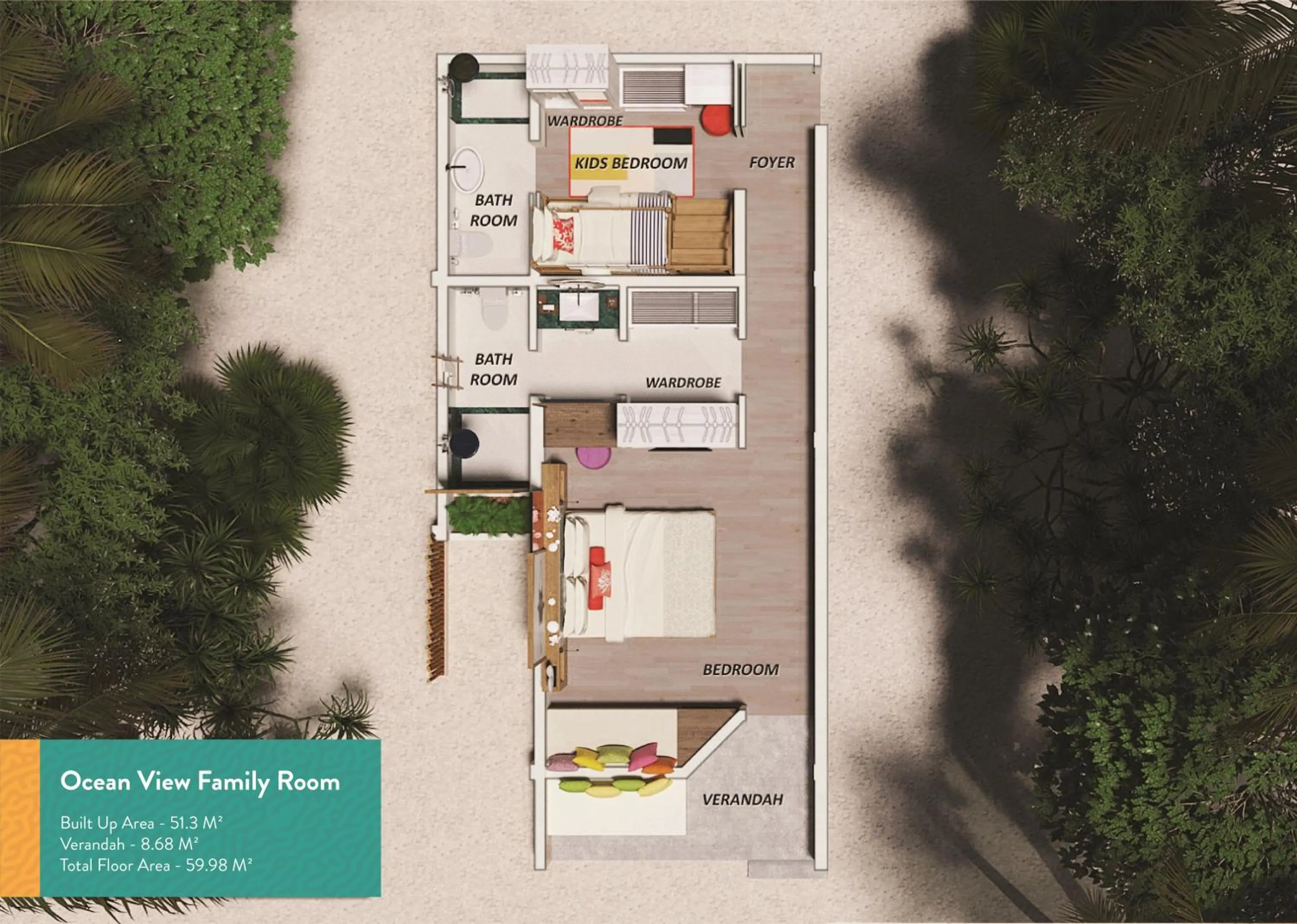 Bathroom in OBLU XPERIENCE Ailafushi - All Inclusive with Free Transfers