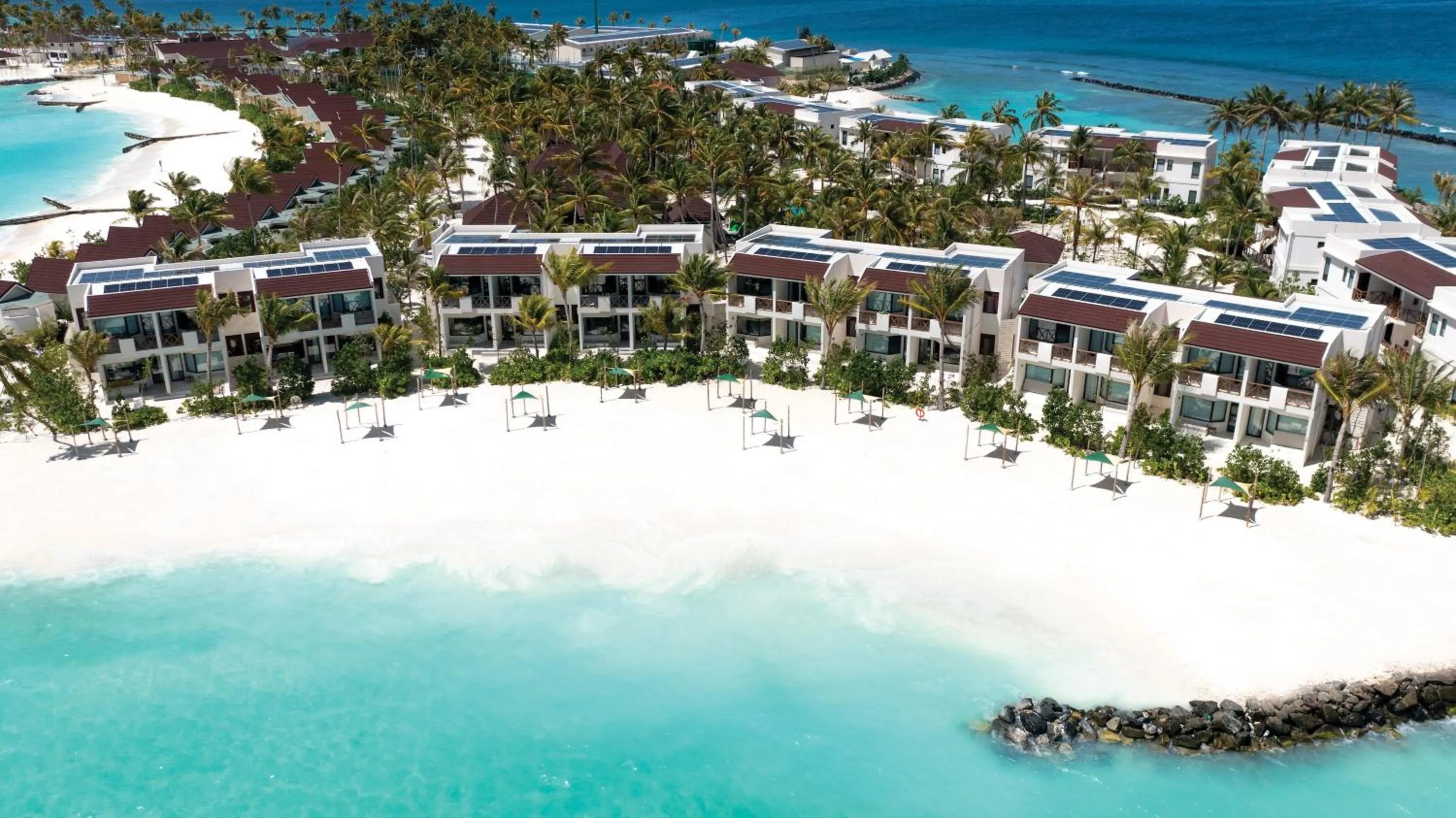 Bird's eye view in OBLU XPERIENCE Ailafushi - All Inclusive with Free Transfers