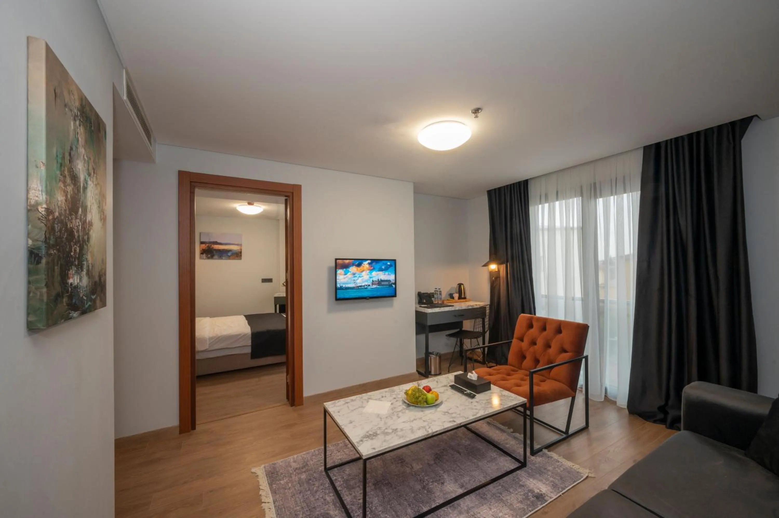 TV and multimedia, Bed in KA Hotel & Suites