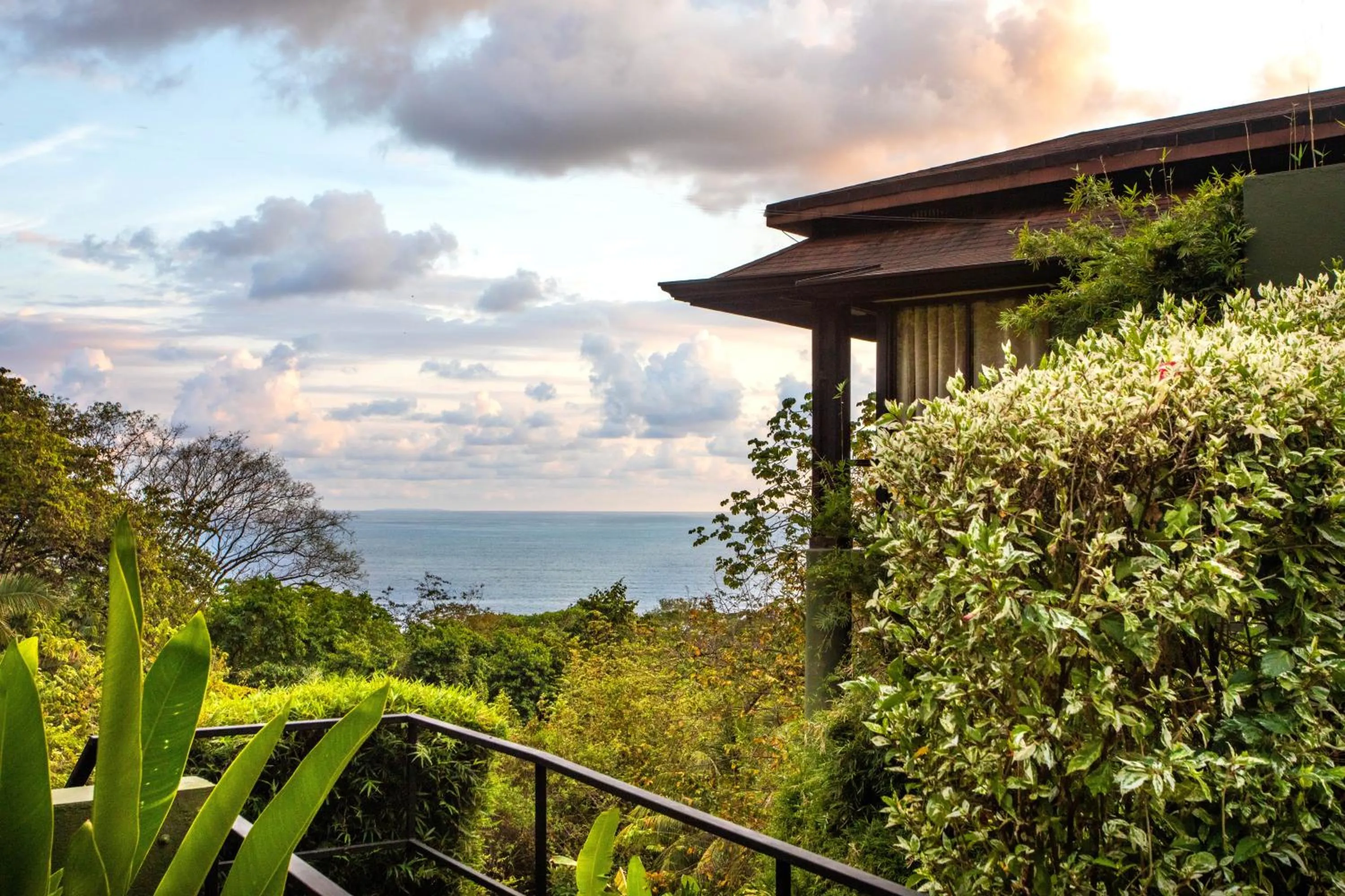 Sea view in Tiki Villas Rainforest Lodge - Adults Only