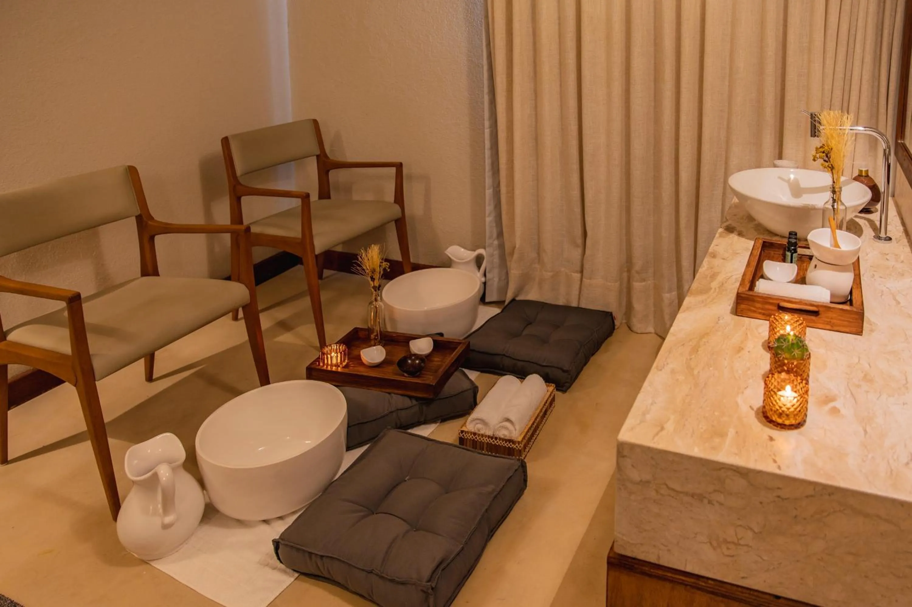 Spa and wellness centre/facilities in Hotel Boutique & Spa Ponta de Inhambupe by Slaviero Hotéis