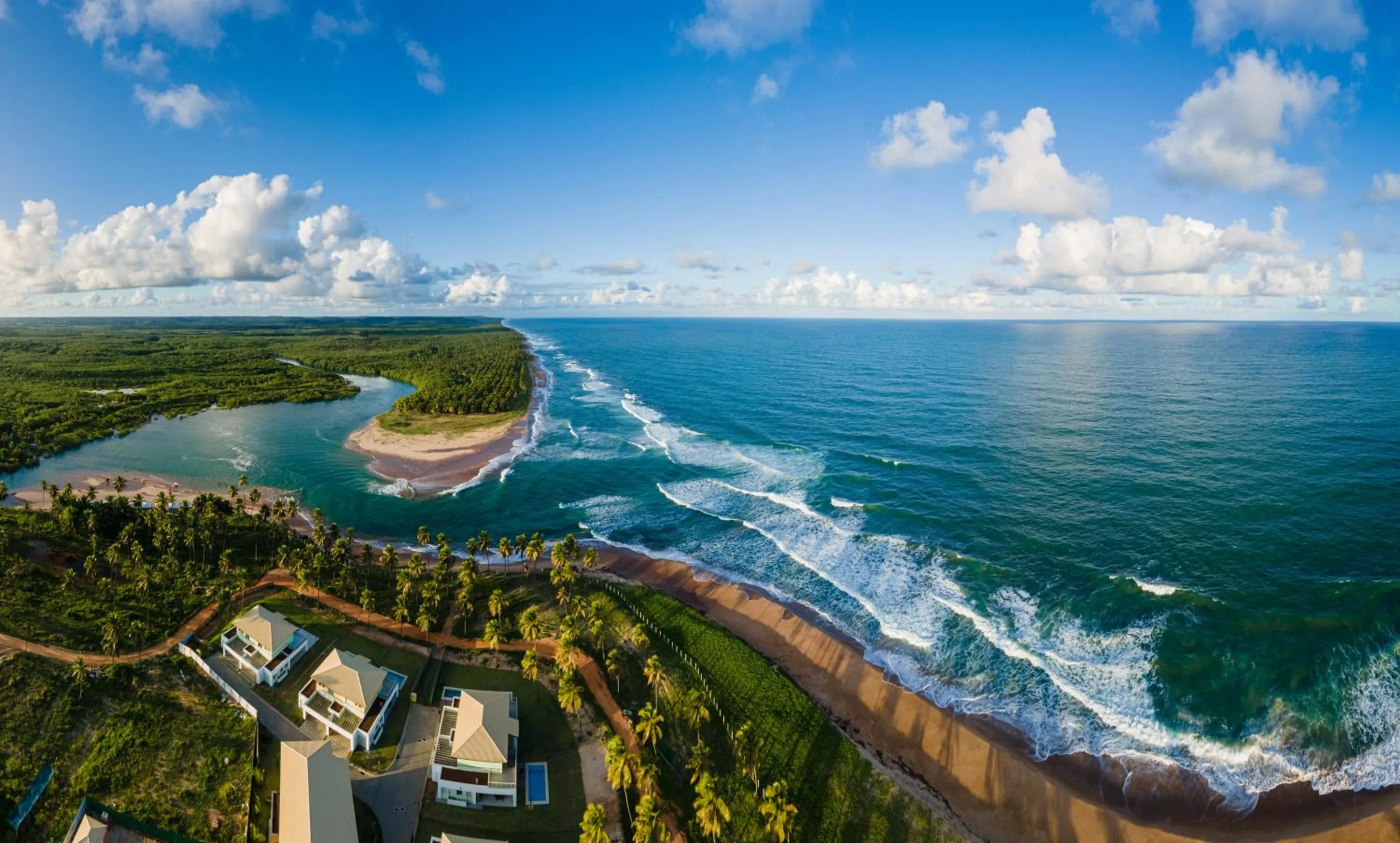 Bird's eye view in Hotel Boutique & Spa Ponta de Inhambupe by Slaviero Hotéis