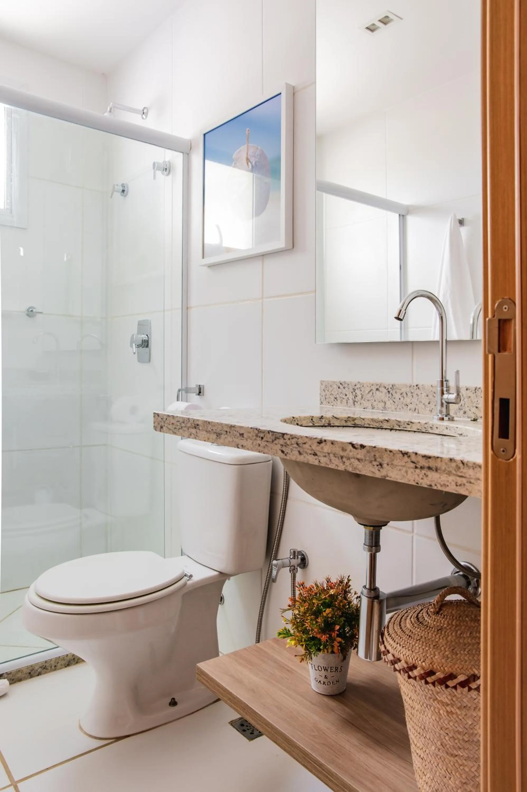 Bathroom in Hotel Boutique & Spa Ponta de Inhambupe by Slaviero Hotéis