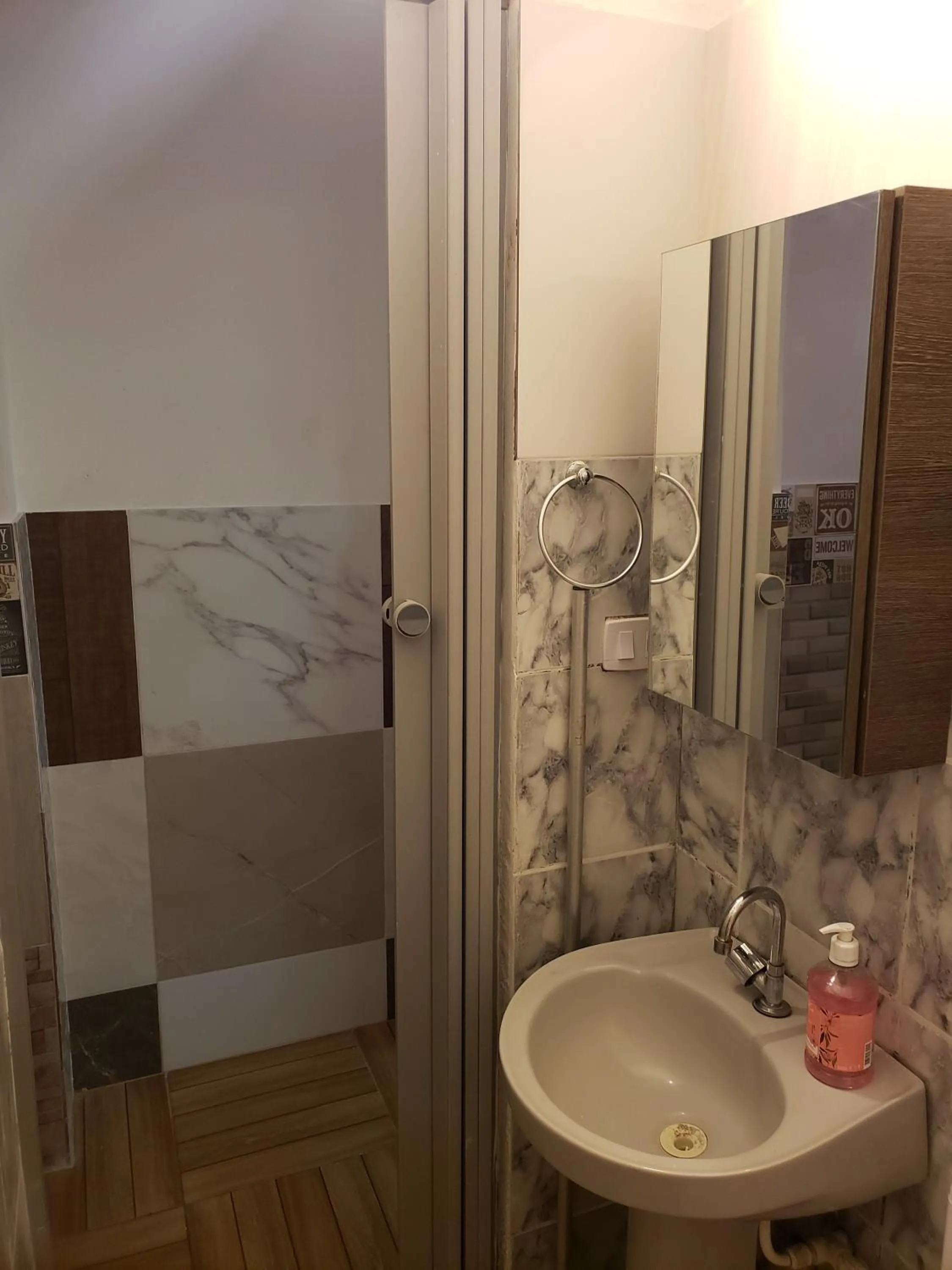 Bathroom in Kitnet Perto da Primeira Praia