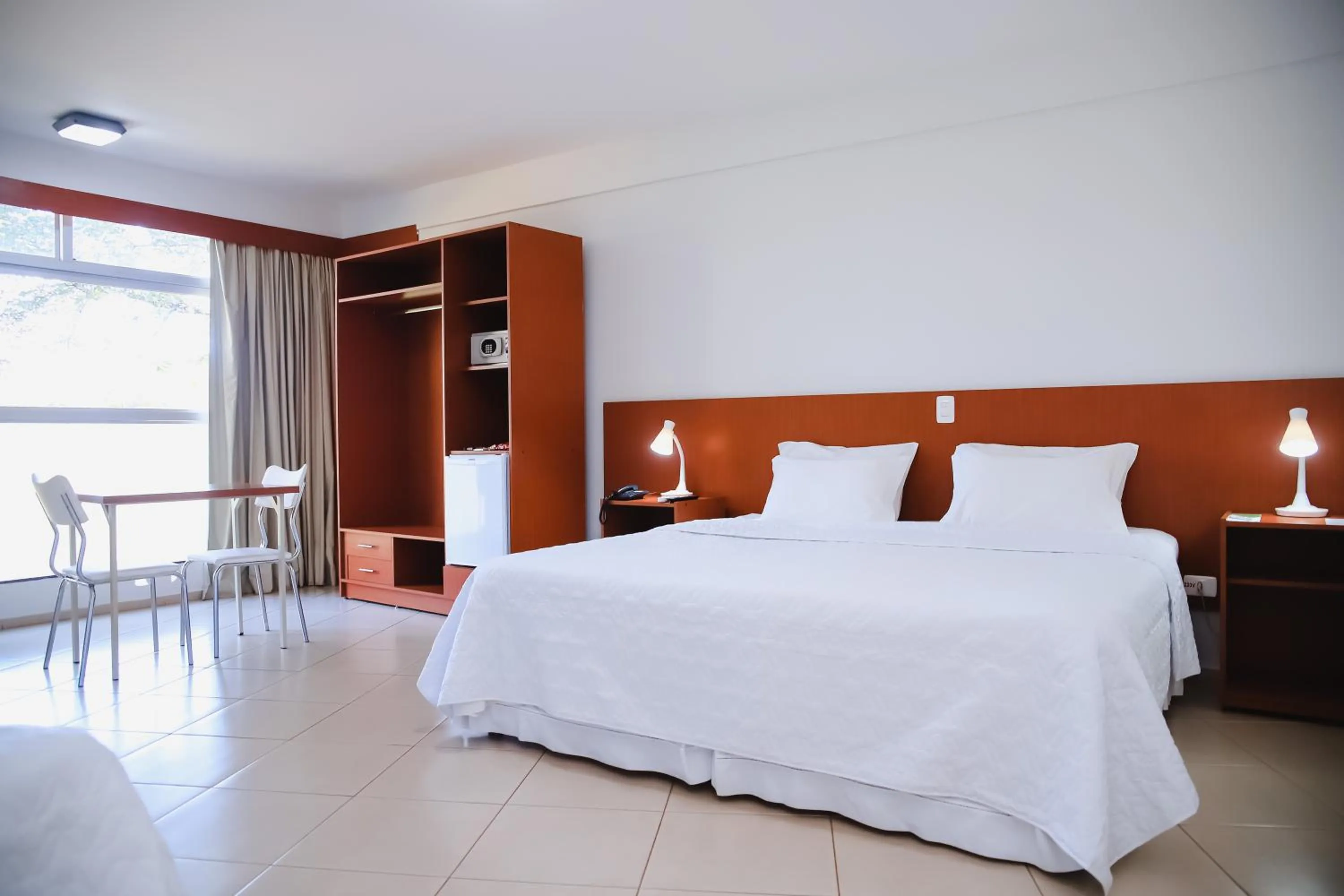 Bed in Hotel Água Das Araras