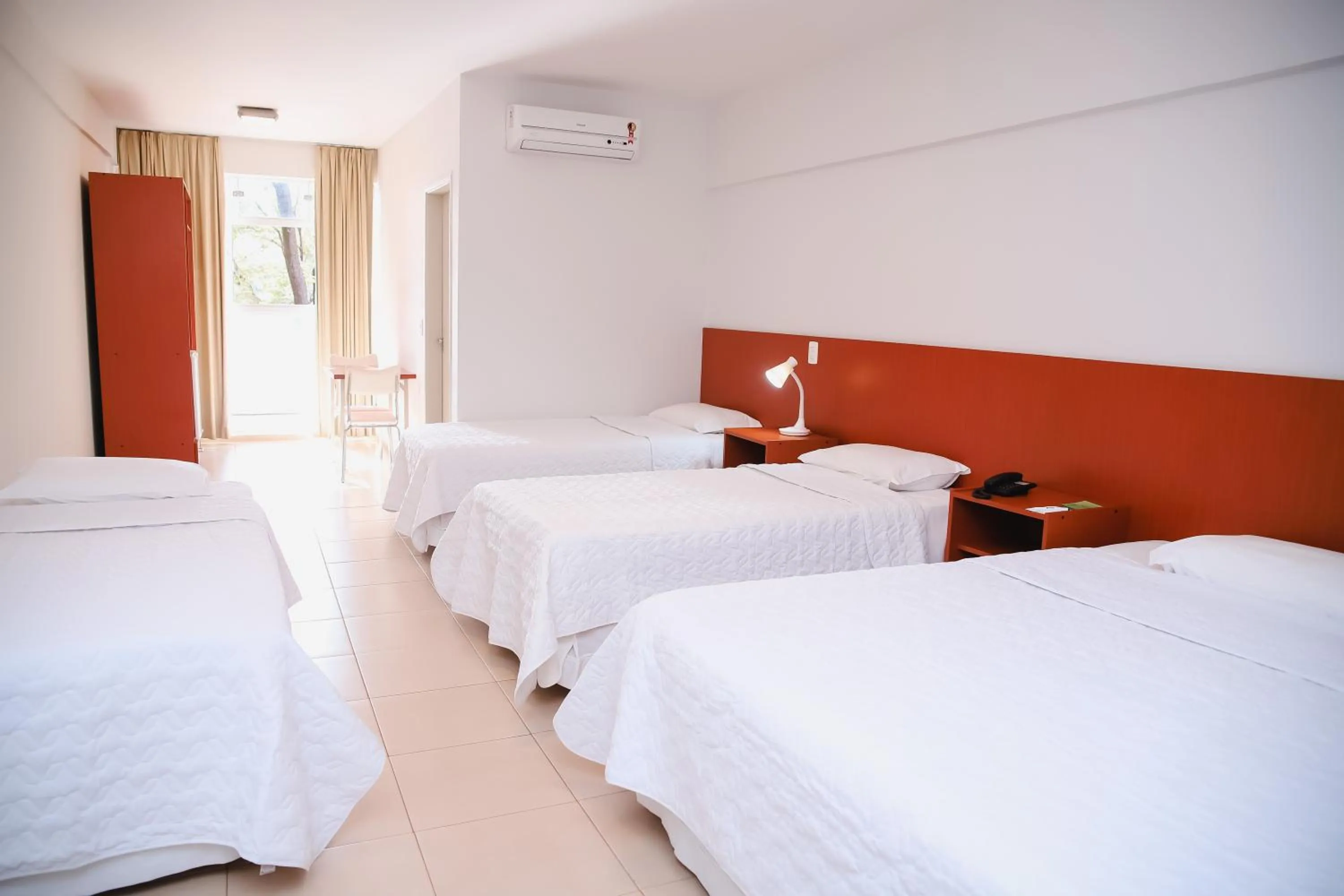 Bed in Hotel Água Das Araras