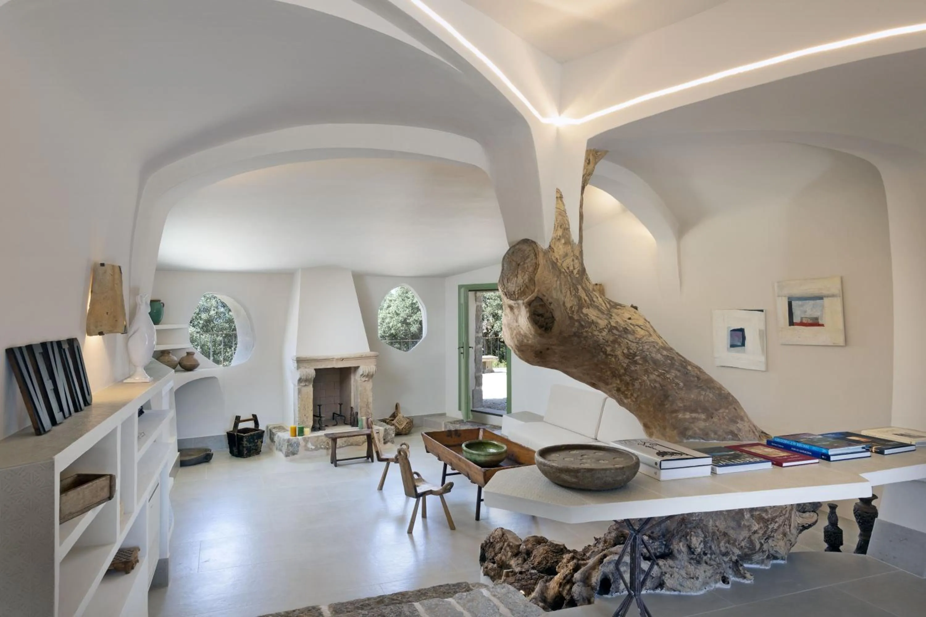 Lobby or reception in Gallicantu Stazzo Retreat
