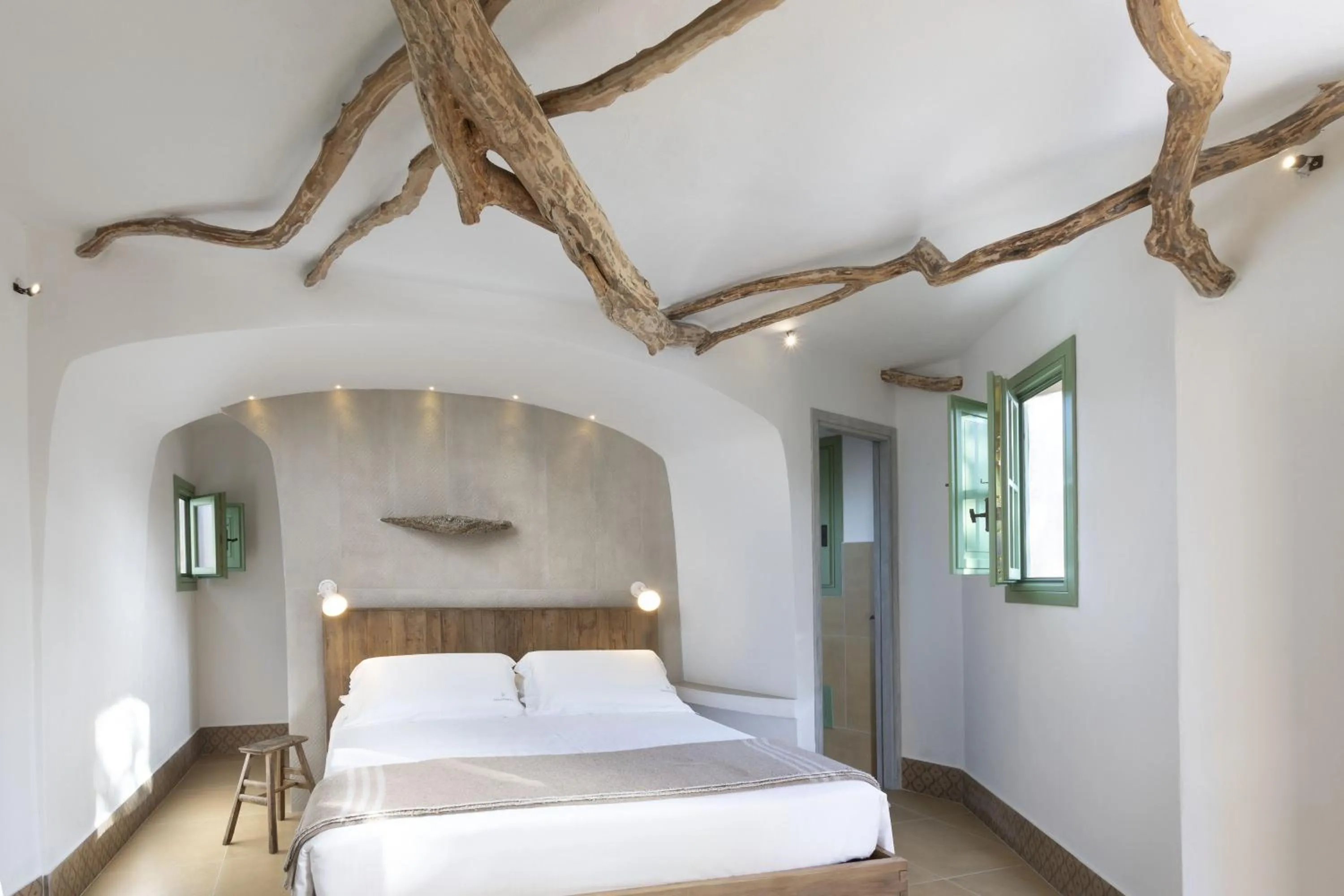 Bed in Gallicantu Stazzo Retreat