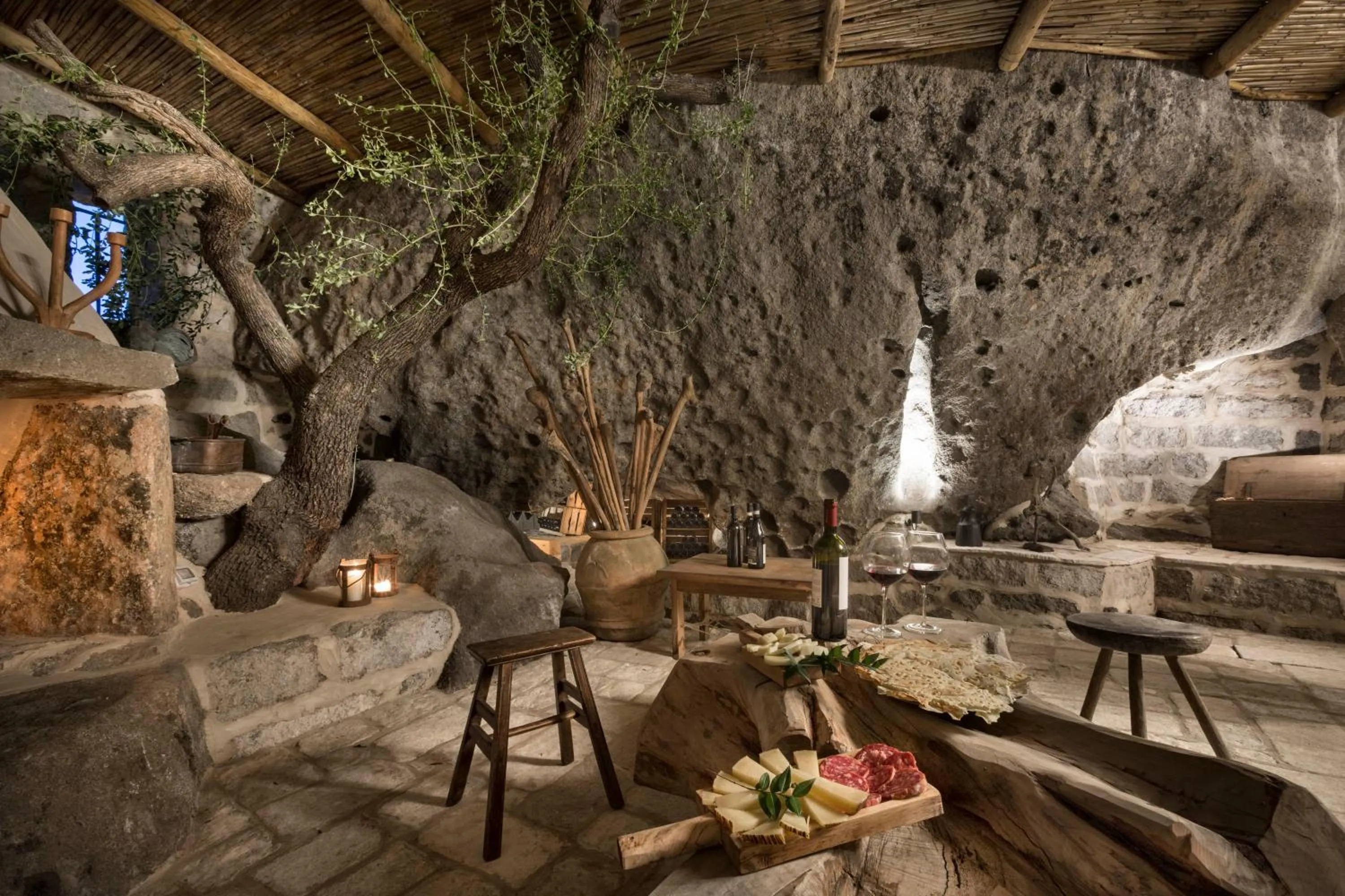 Food and drinks in Gallicantu Stazzo Retreat