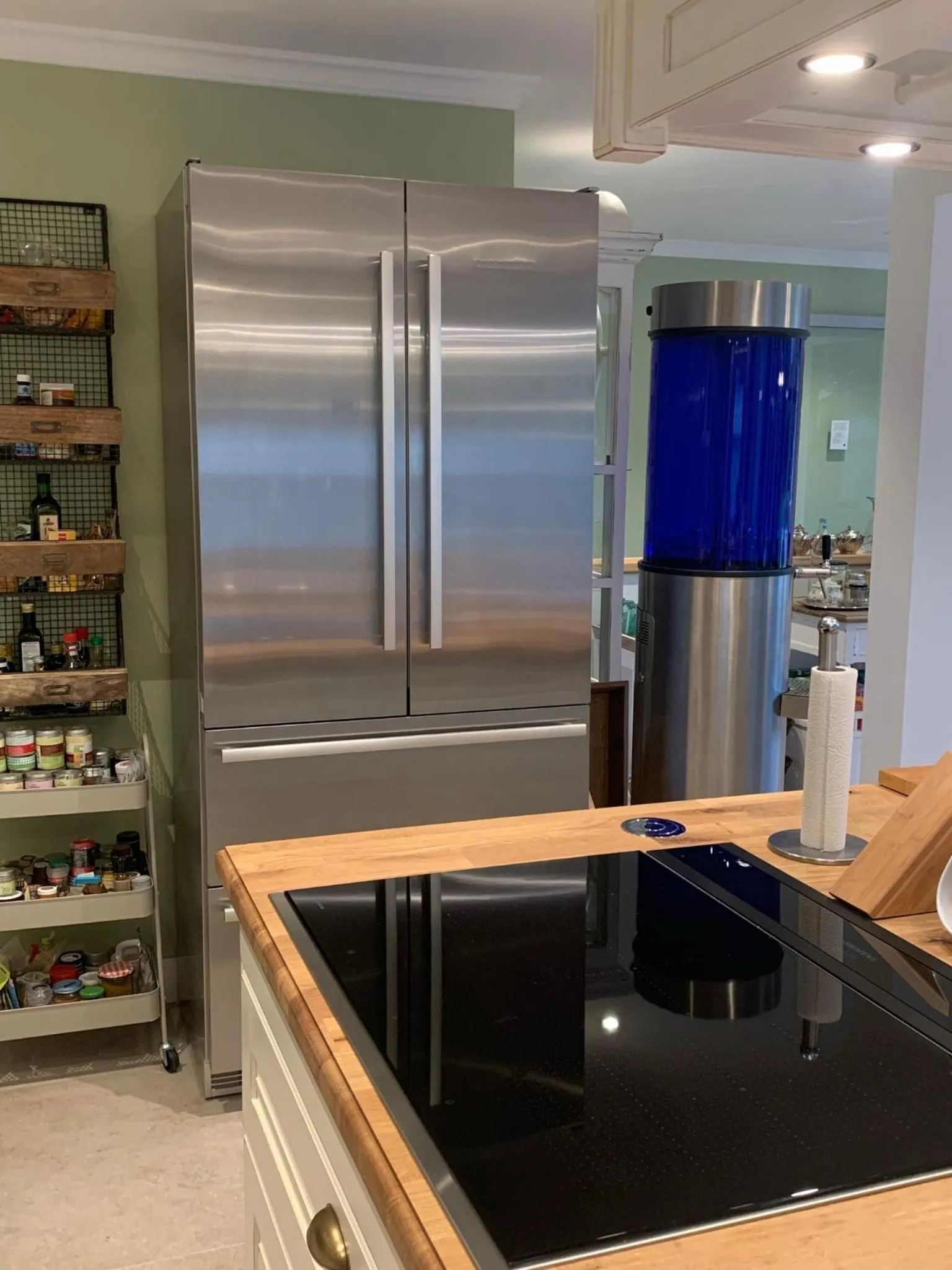 Communal kitchen in Harmony House