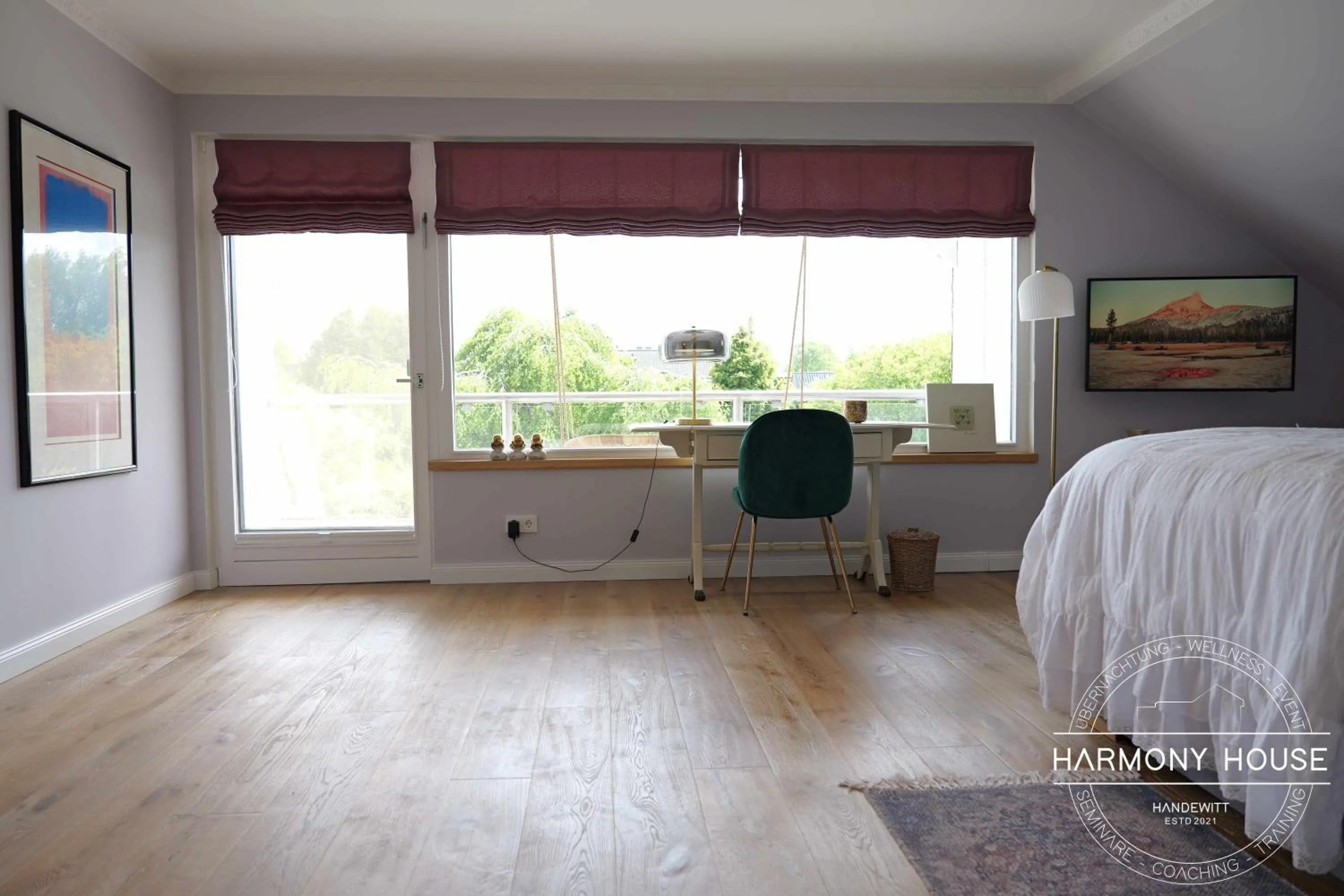Balcony/Terrace, Bed in Harmony House