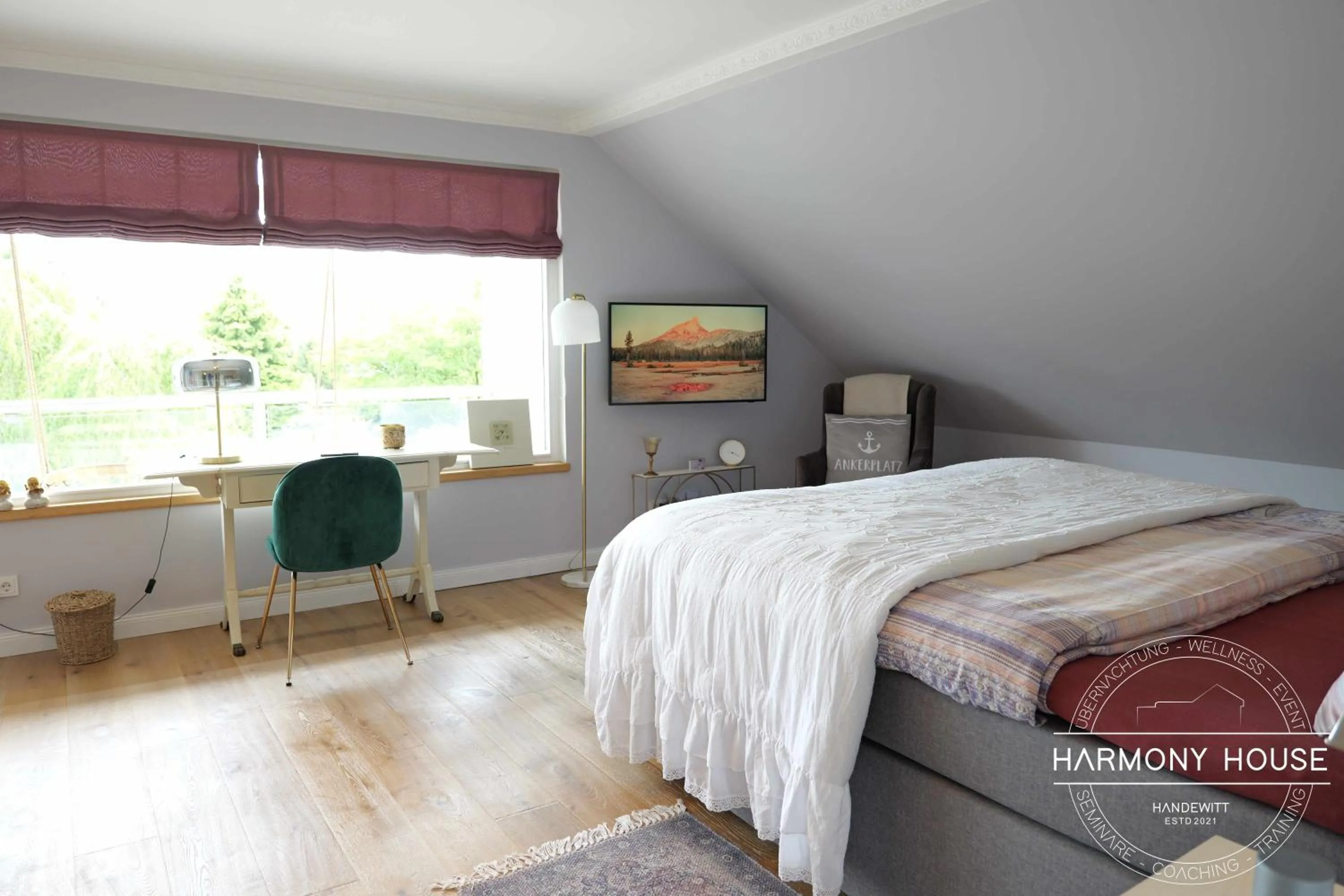 Bed in Harmony House