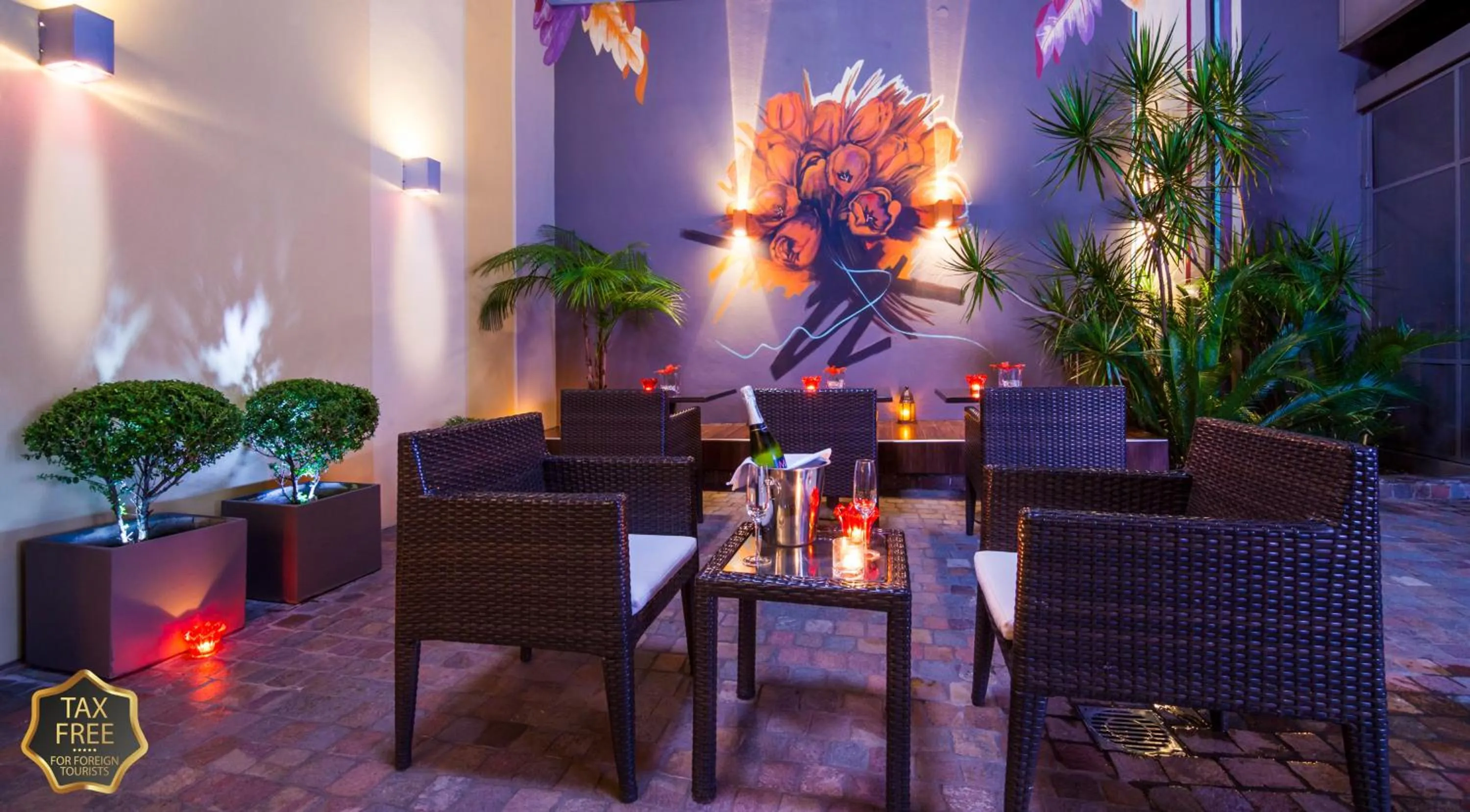 Patio in The Glu Boutique Hotel - Palermo Soho