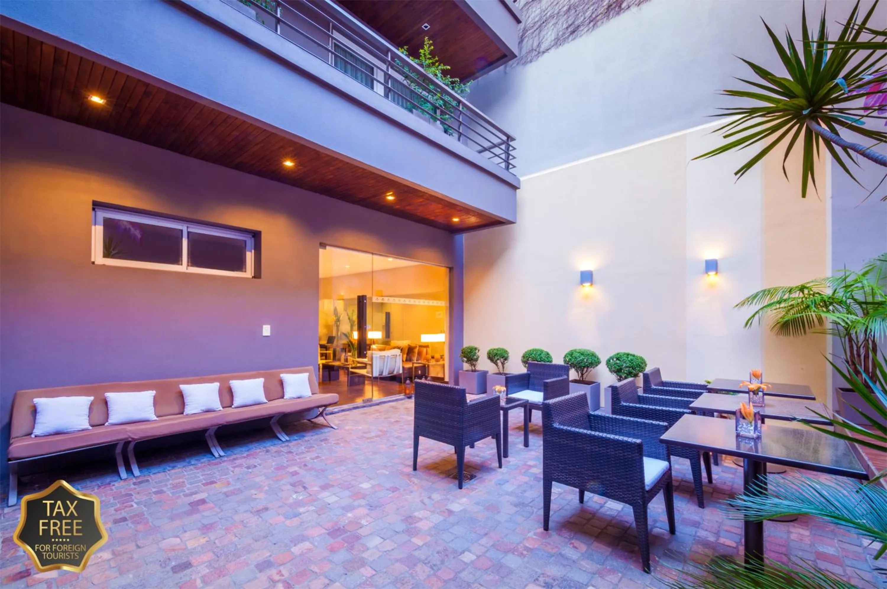 Patio in The Glu Boutique Hotel - Palermo Soho