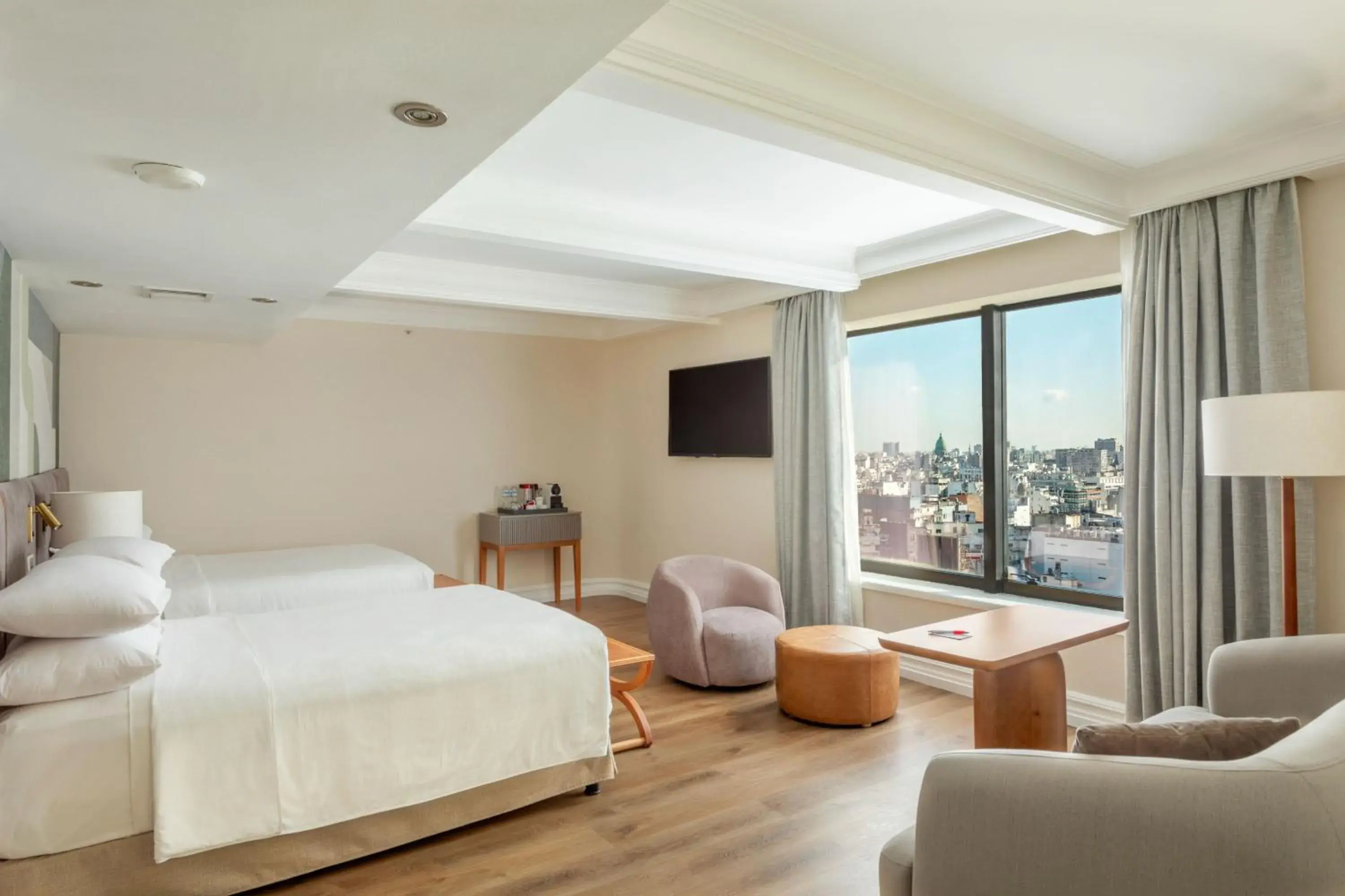 City View Deluxe, Guest room, 2 Double, City view in Marriott Buenos Aires Downtown City View Deluxe, Guest room, 2 Double, City view in Marriott Buenos Aires Downtown