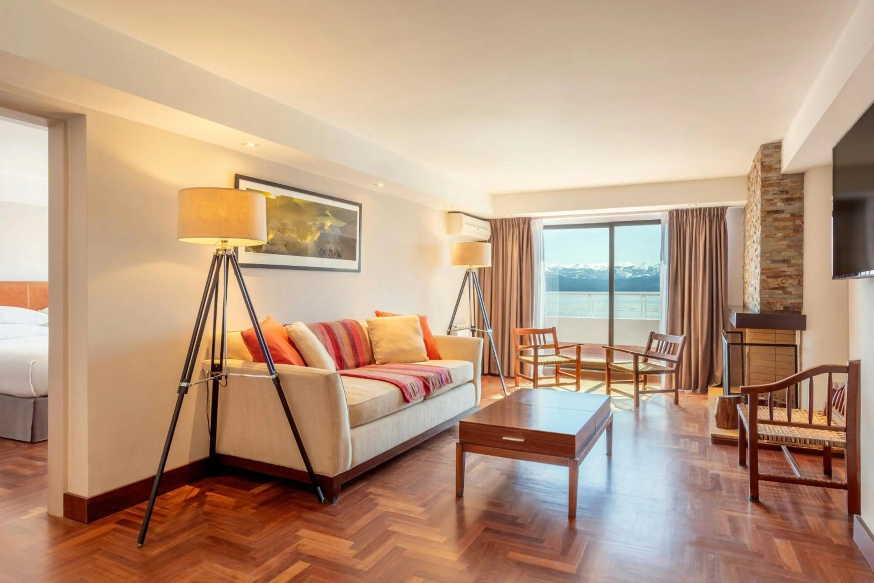 Bedroom in Sheraton Bariloche Hotel