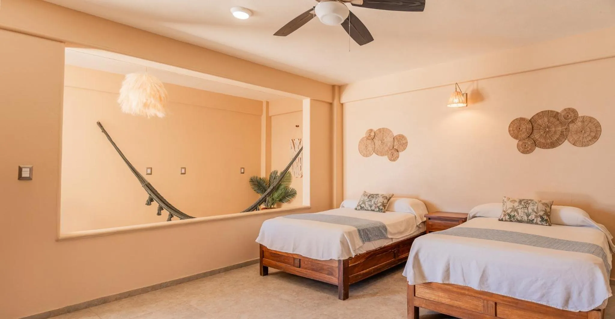 Bed in Hotel El Mirador