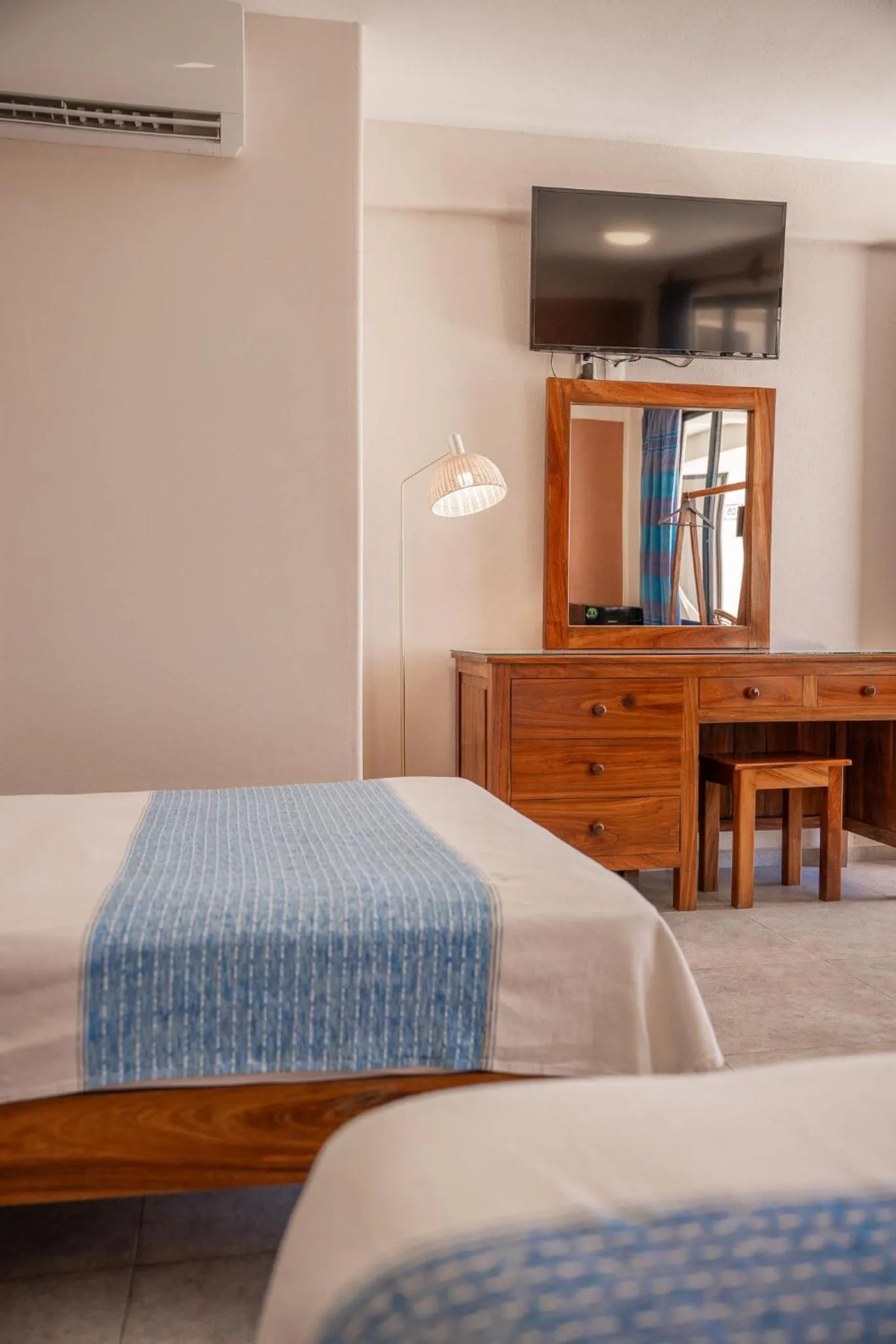 Bed in Hotel El Mirador