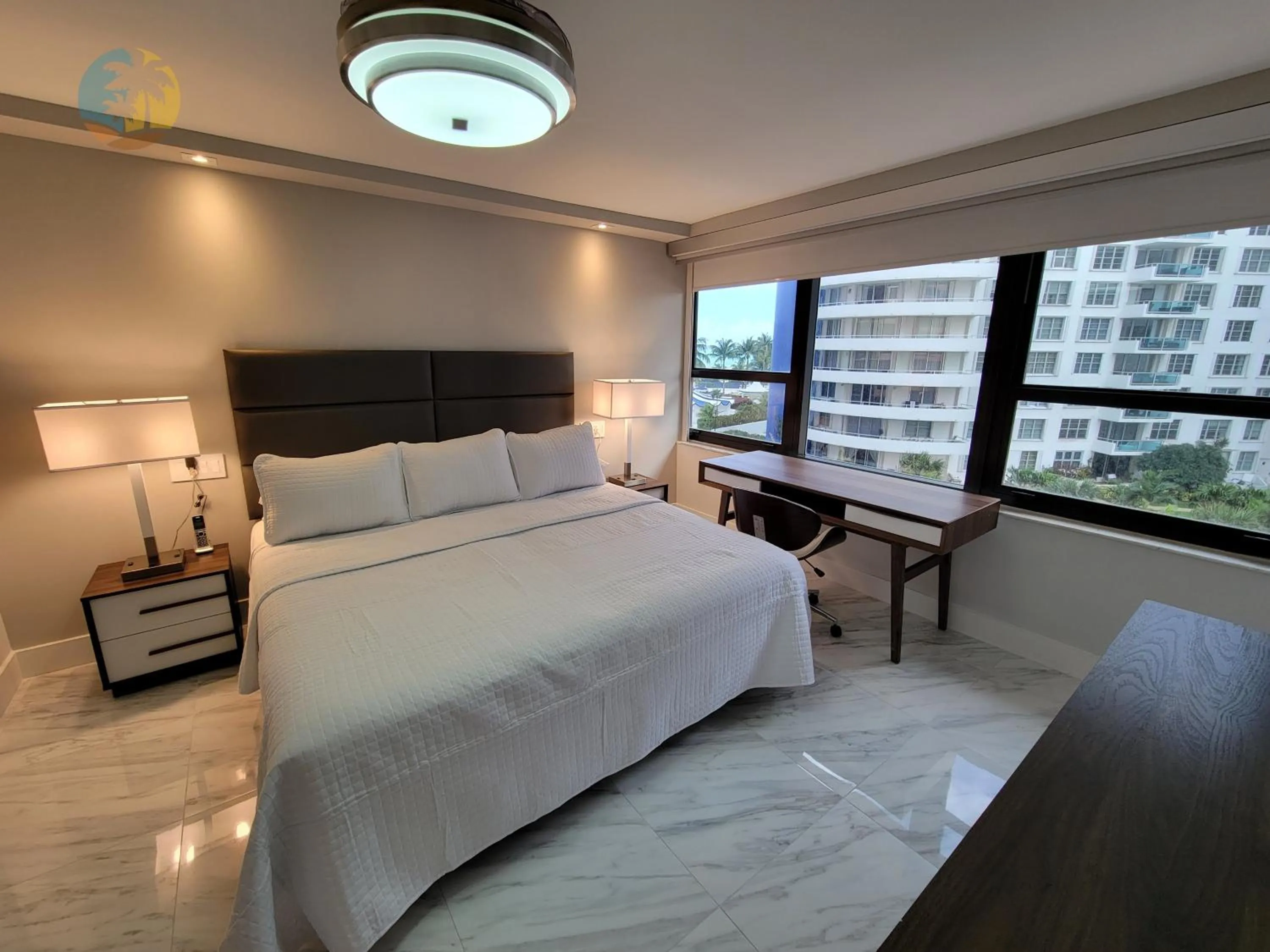 Bed in Deluxe Beach Resort - HORA RENTALS