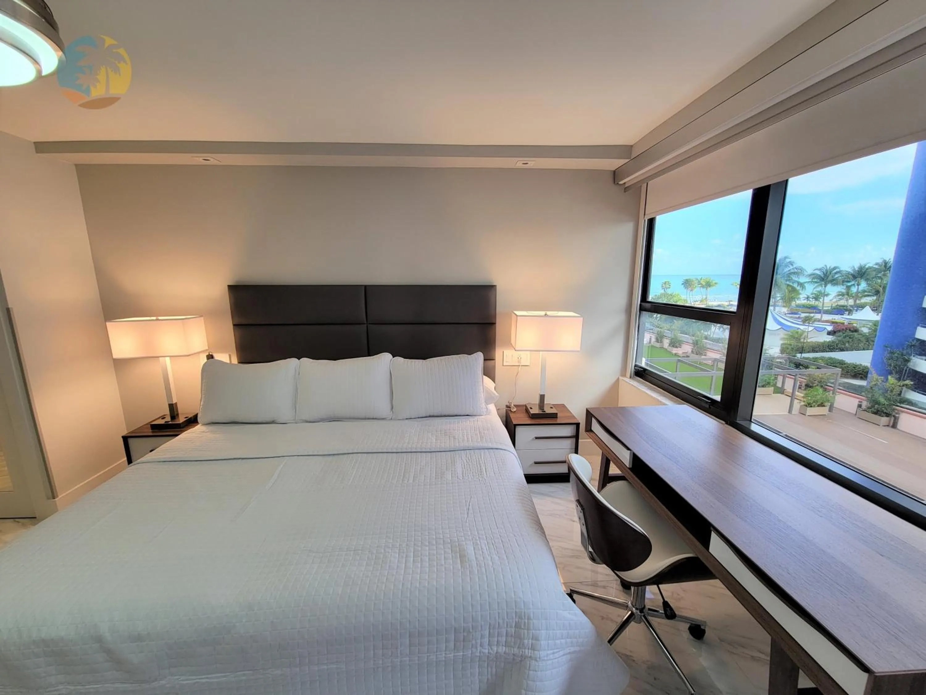 Bed in Deluxe Beach Resort - HORA RENTALS